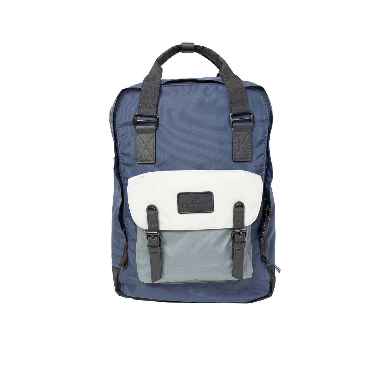 Doughnut Macaroon Large Go Wild Series Backpack - Navy X Grey
