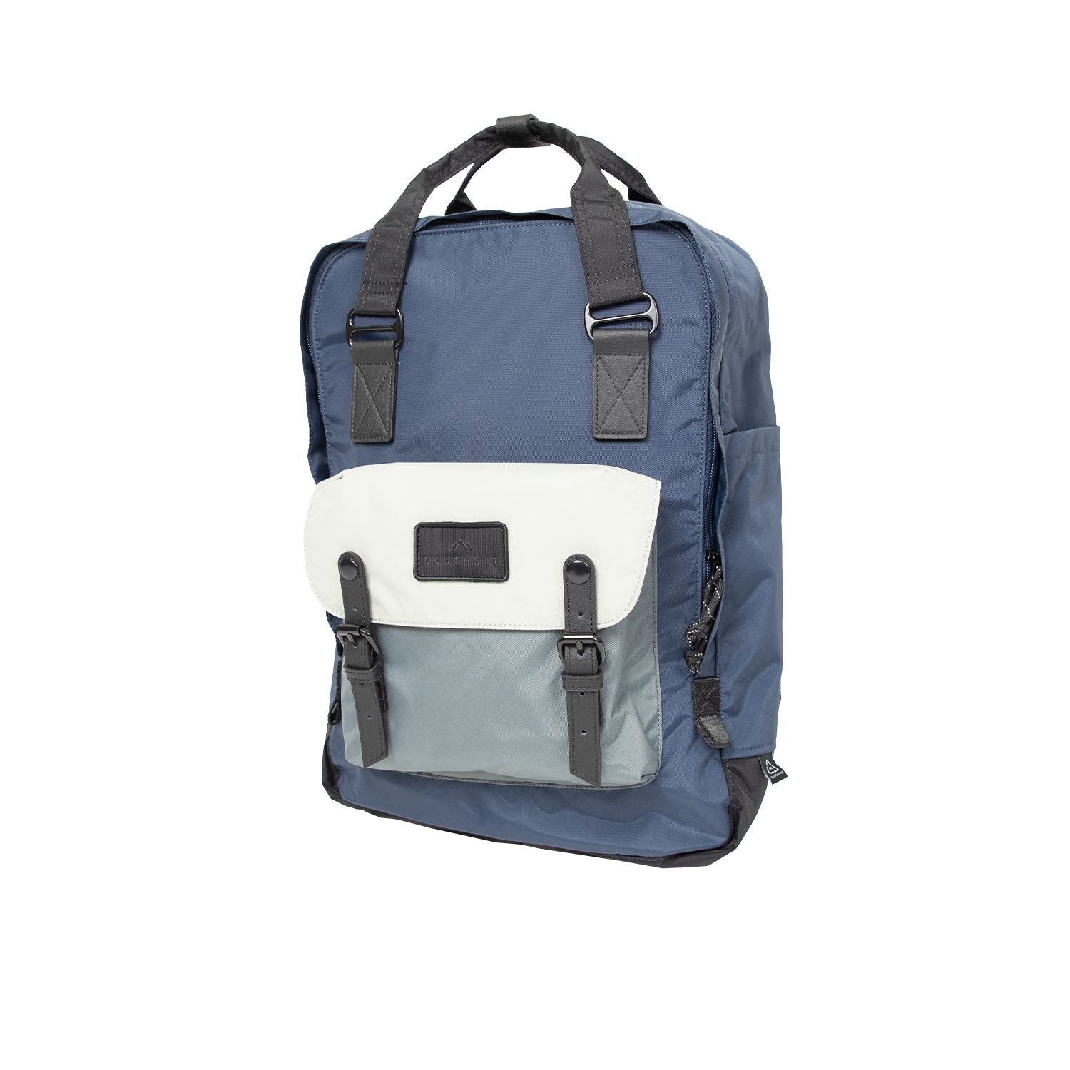 Doughnut Macaroon Large Go Wild Series Backpack - Navy X Grey