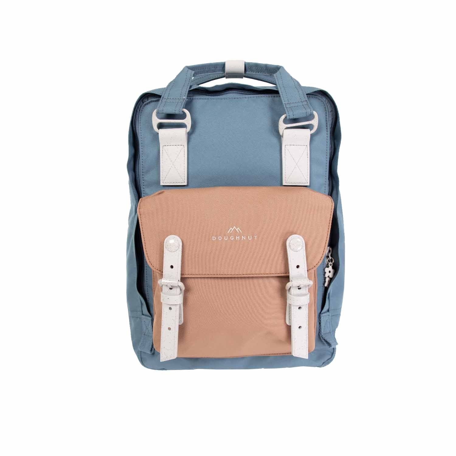 Doughnut Macaroon Monet Series - Dusty Blue X Mushroom