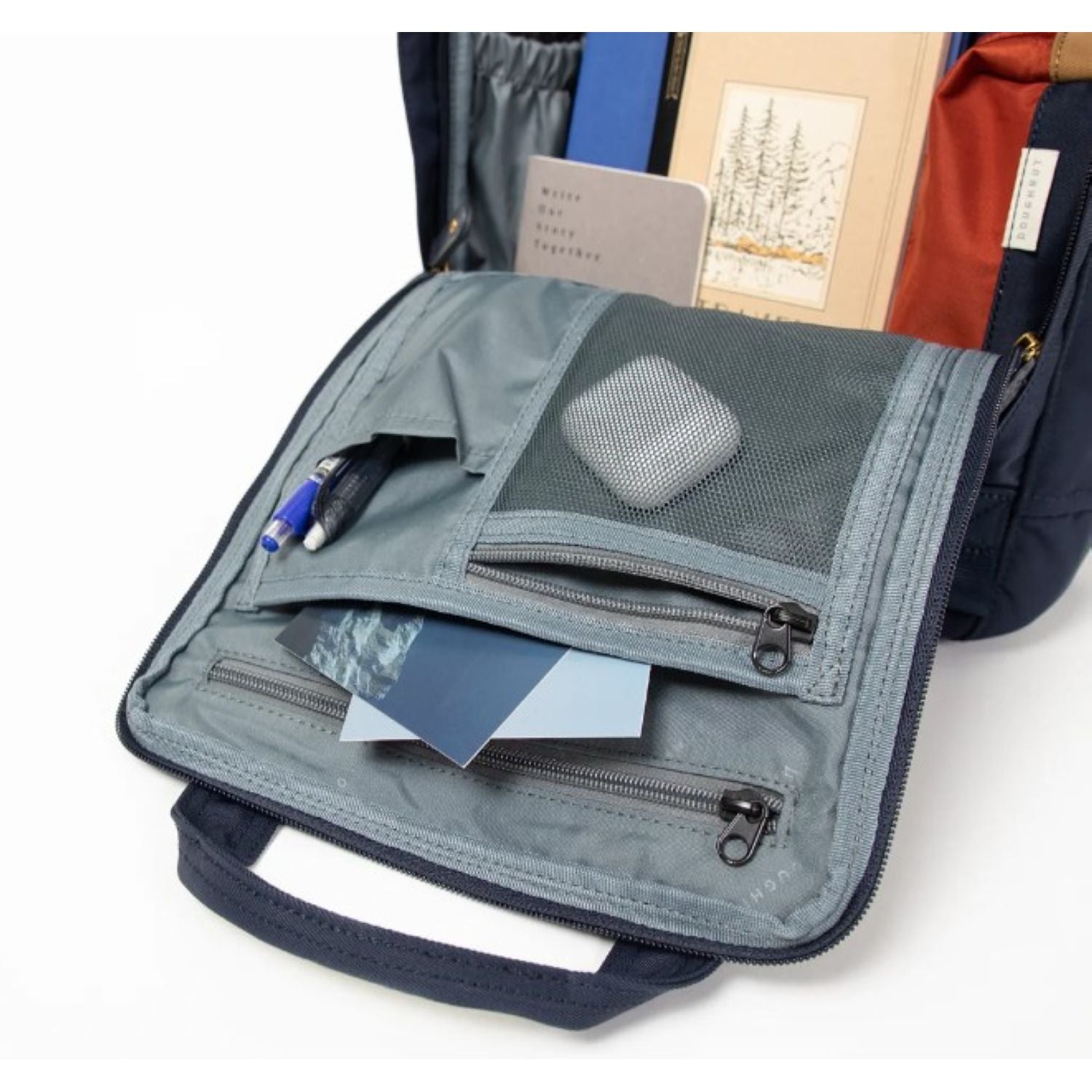 Doughnut Macaroon The Mystic Club Series Backpack - Nautical