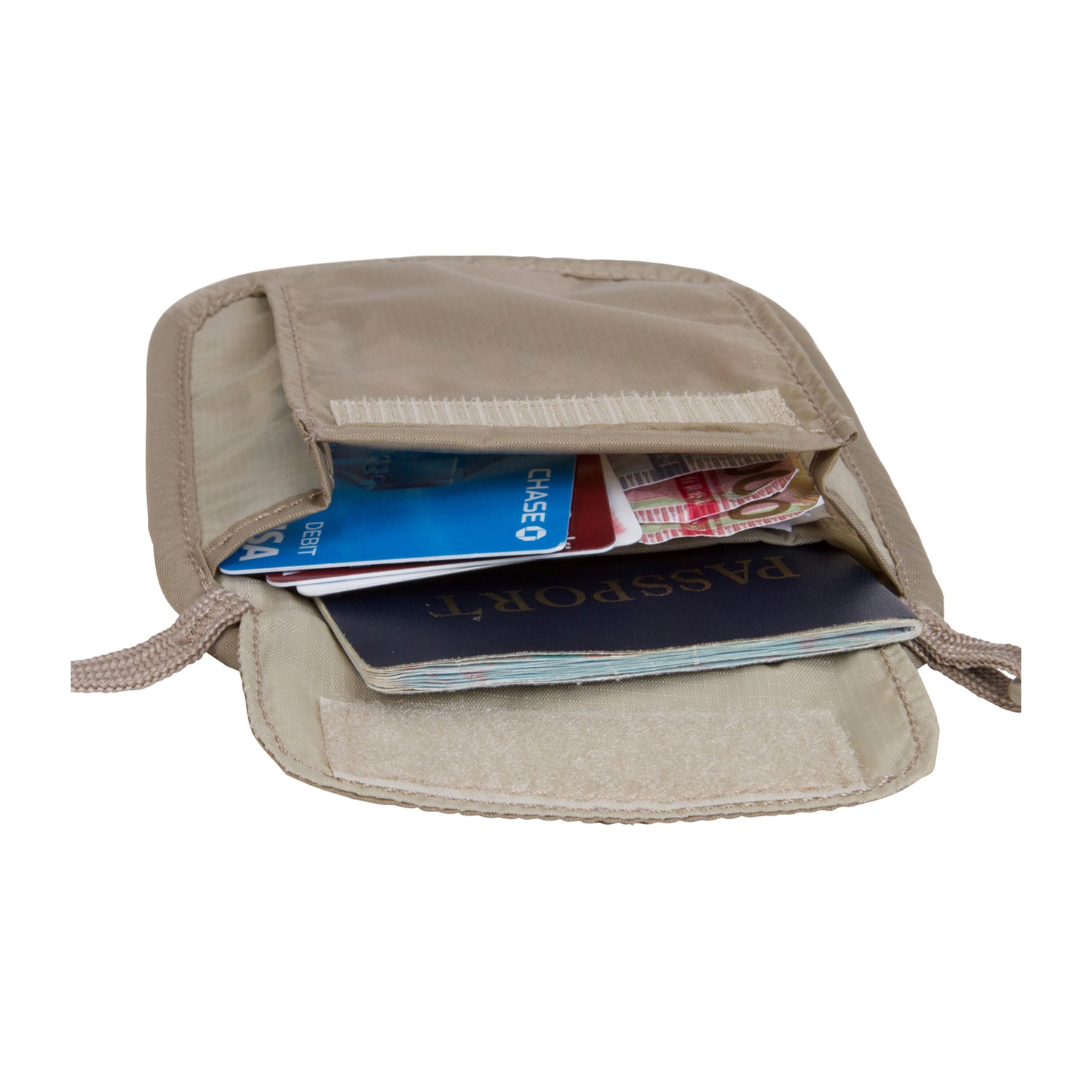 Eagle Creek RFID Blocker Neck Wallet (Tan)