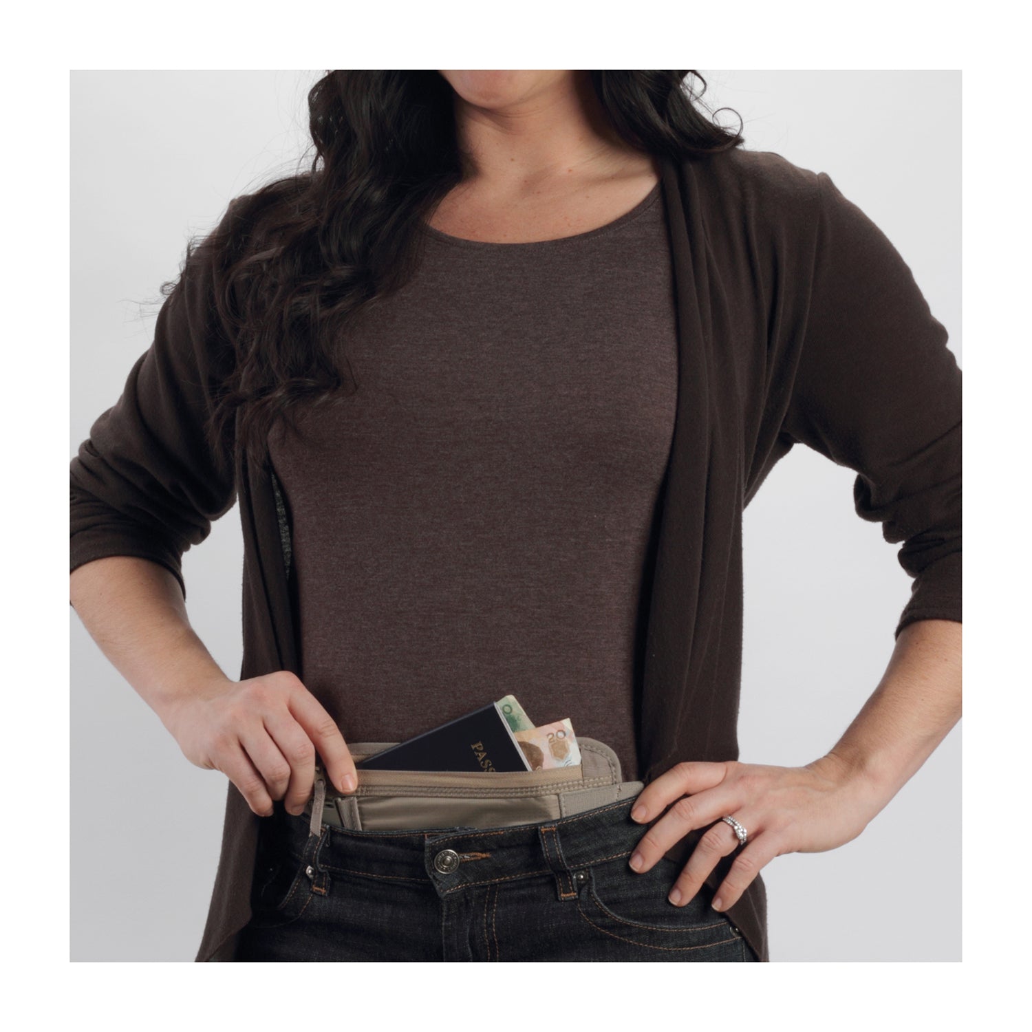 Eagle Creek Undercover Money Belt (Khaki)