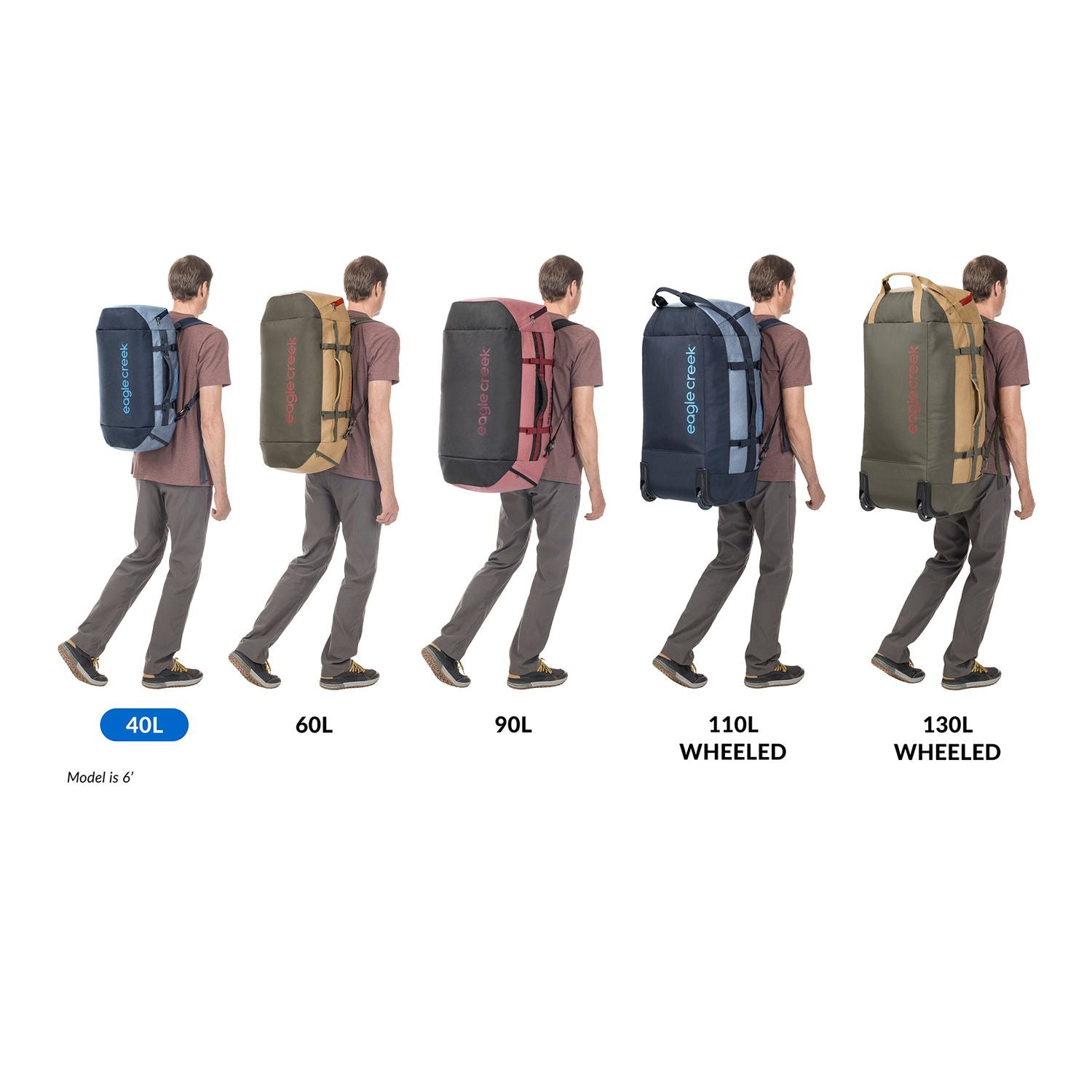 Eagle Creek Cargo Hauler Duffel 40L (Safari Brown)