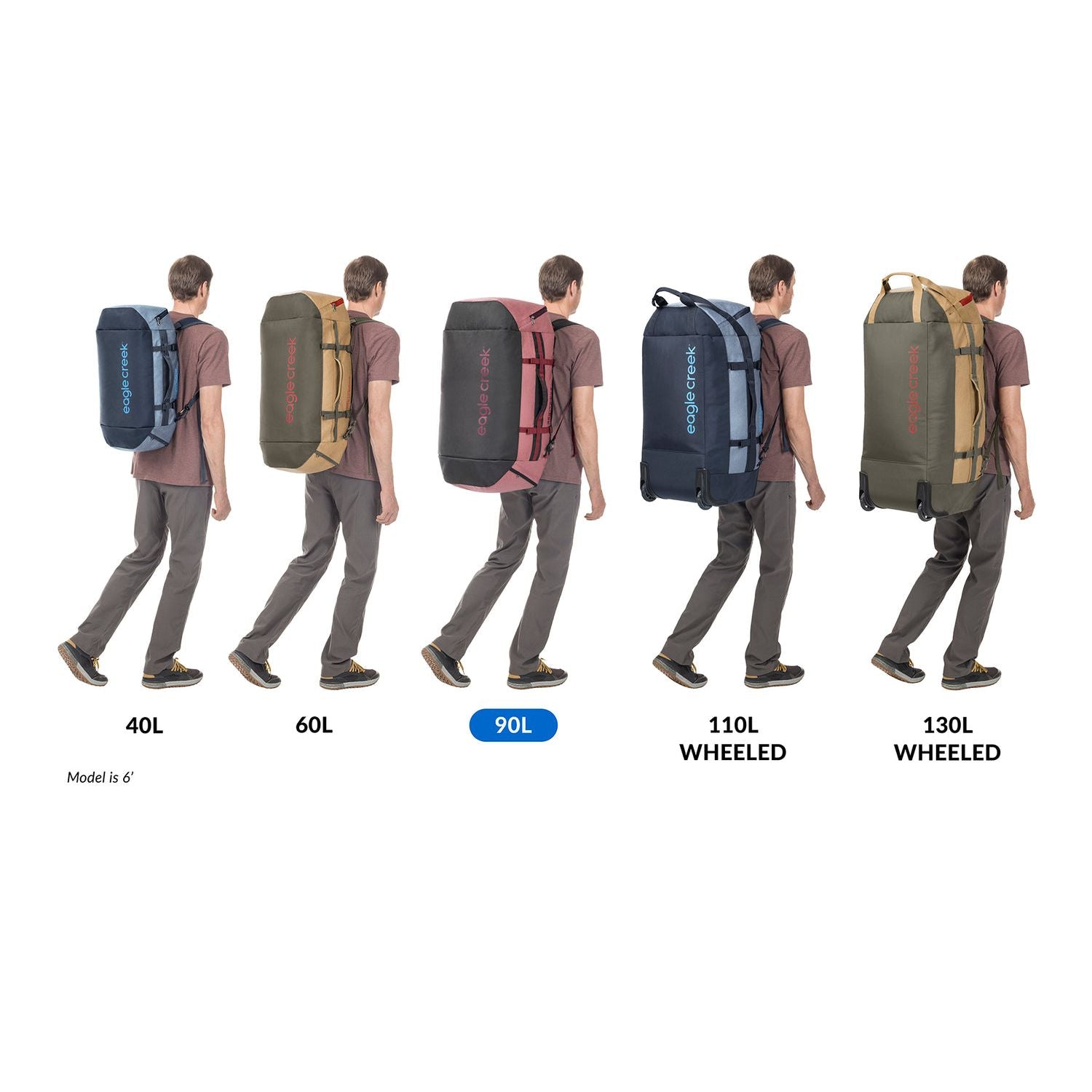 Eagle Creek Cargo Hauler Duffel 90L (Charcoal)