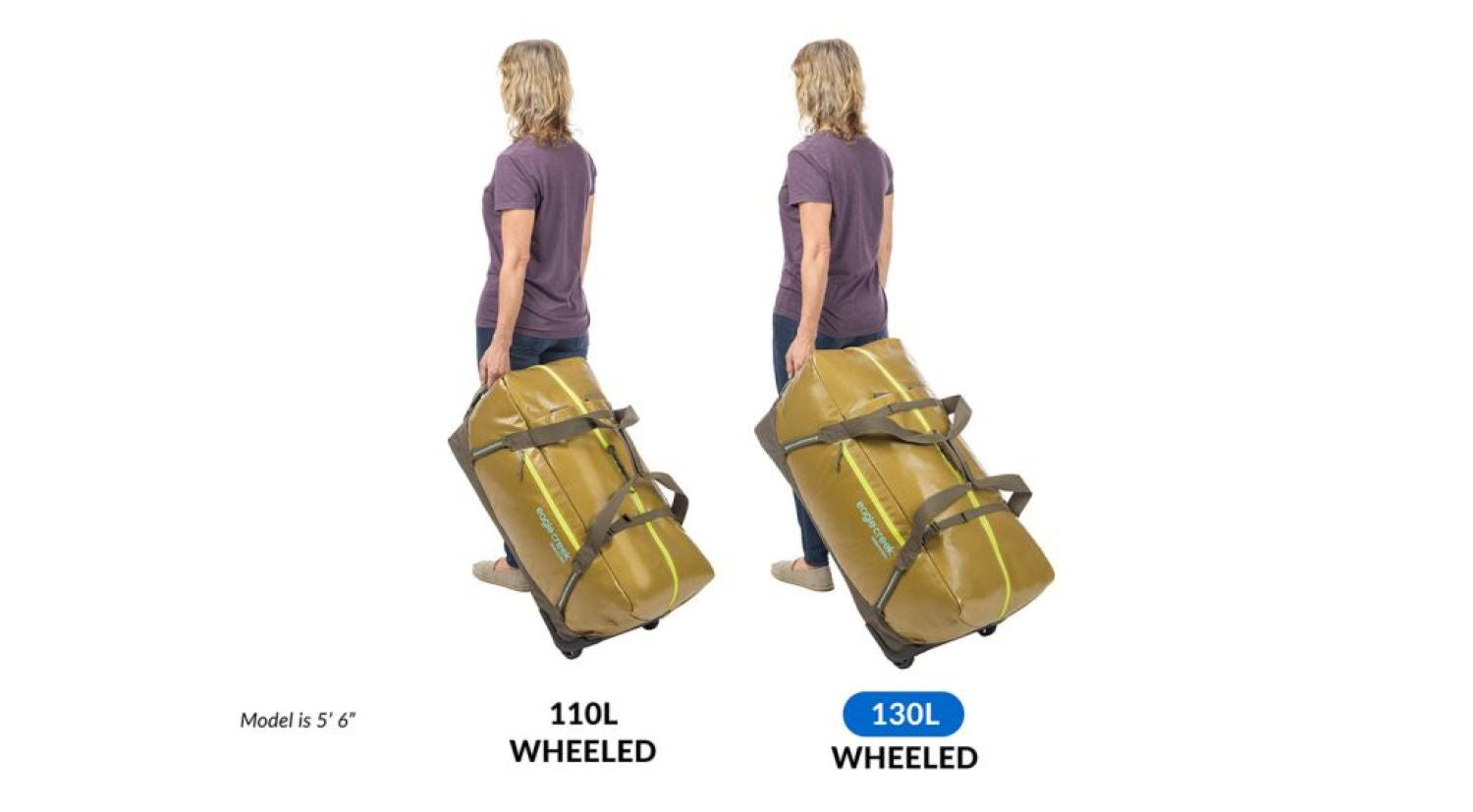 Eagle Creek Migrate Wheeled Duffel 130L (Midnight Black)