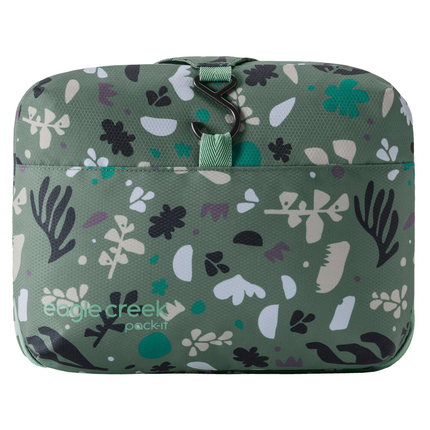 Eagle Creek Pack-It Reveal Hanging Toiletry Kit V2 (Roots And Shoots: Duck Green)