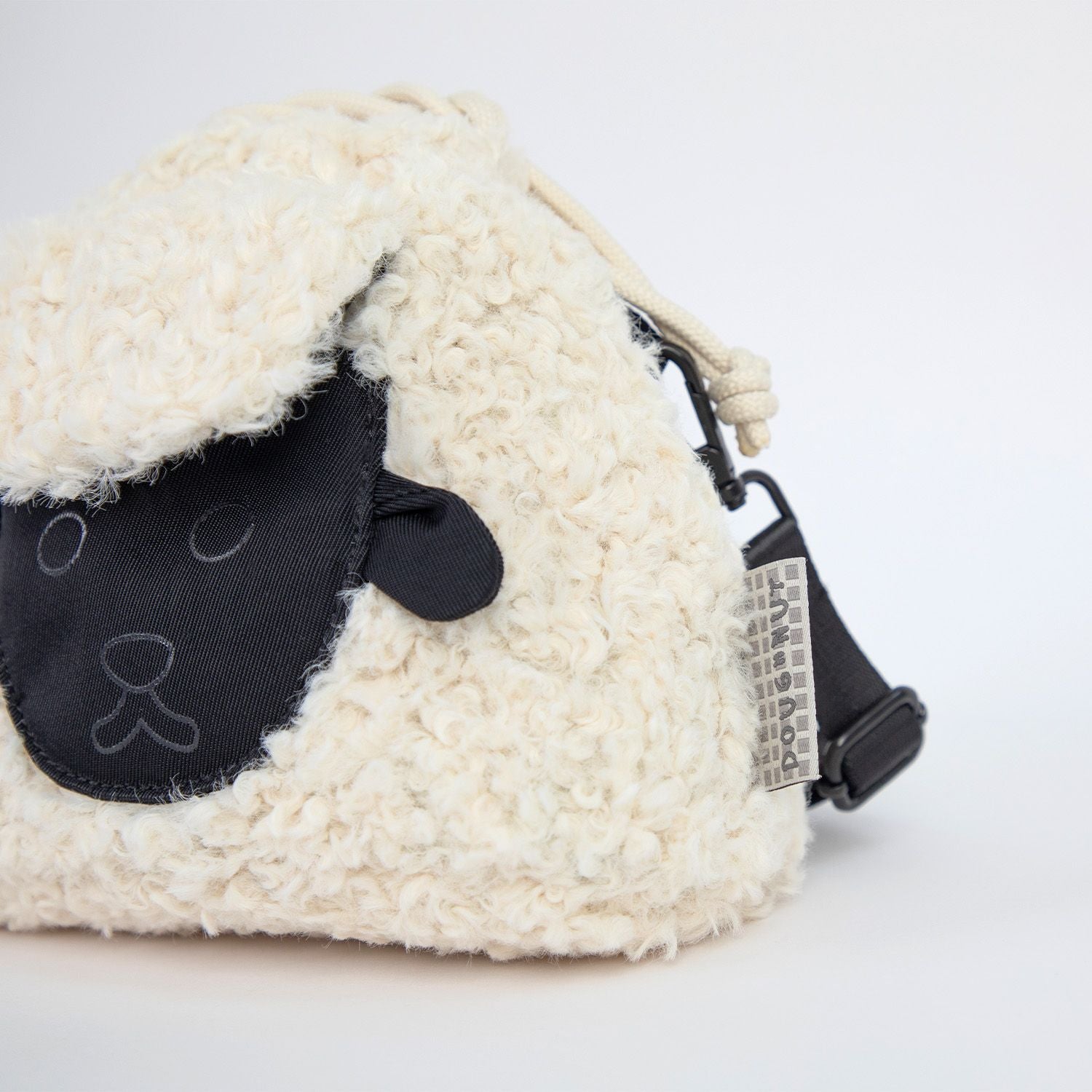 Doughnut Bah Fairies & Friends Series Crossbody Bag - White X Black