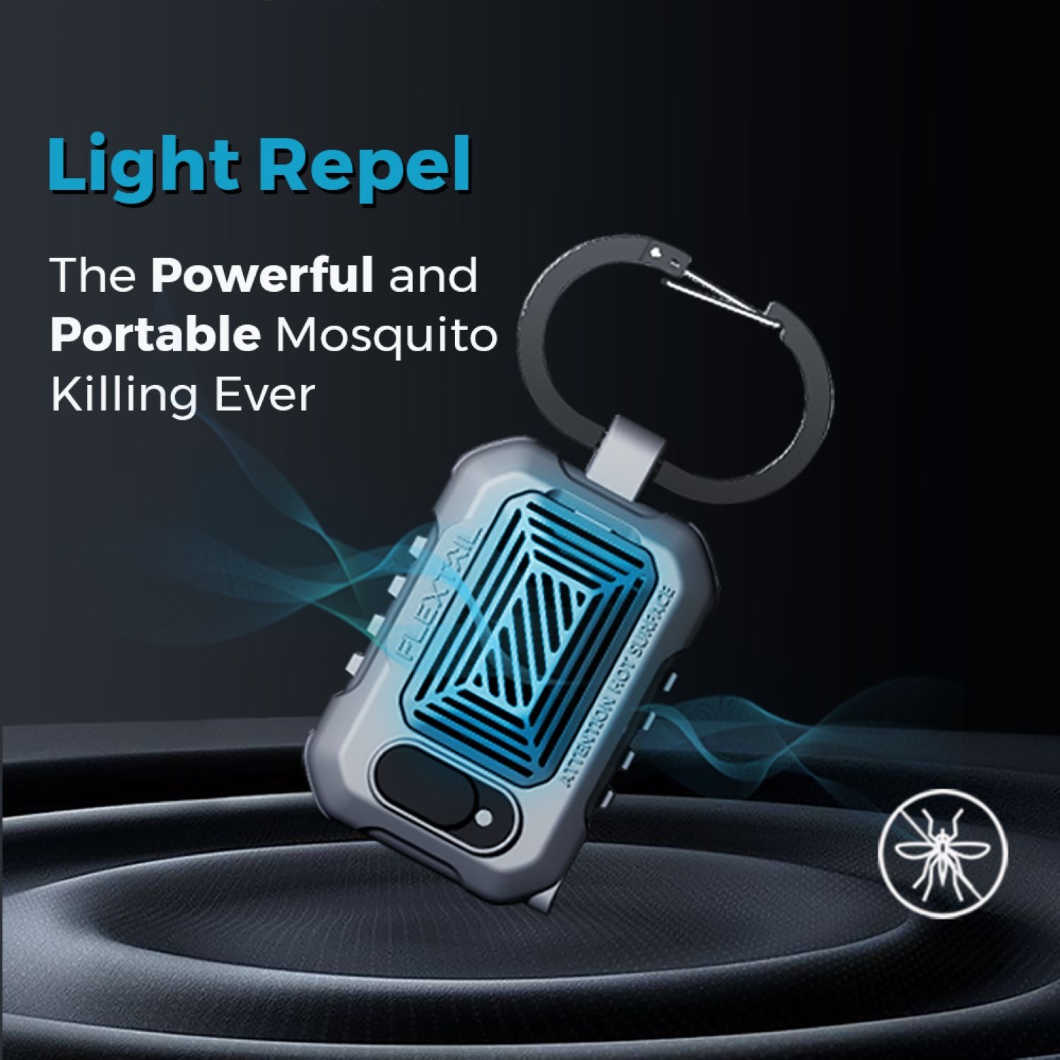 Flextail Mosquito Light Repellent - Black