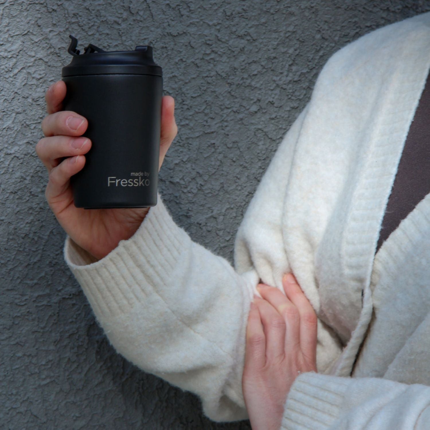 Made By Fressko Bino 8oz Insulated Stainless Steel Cup - Coal