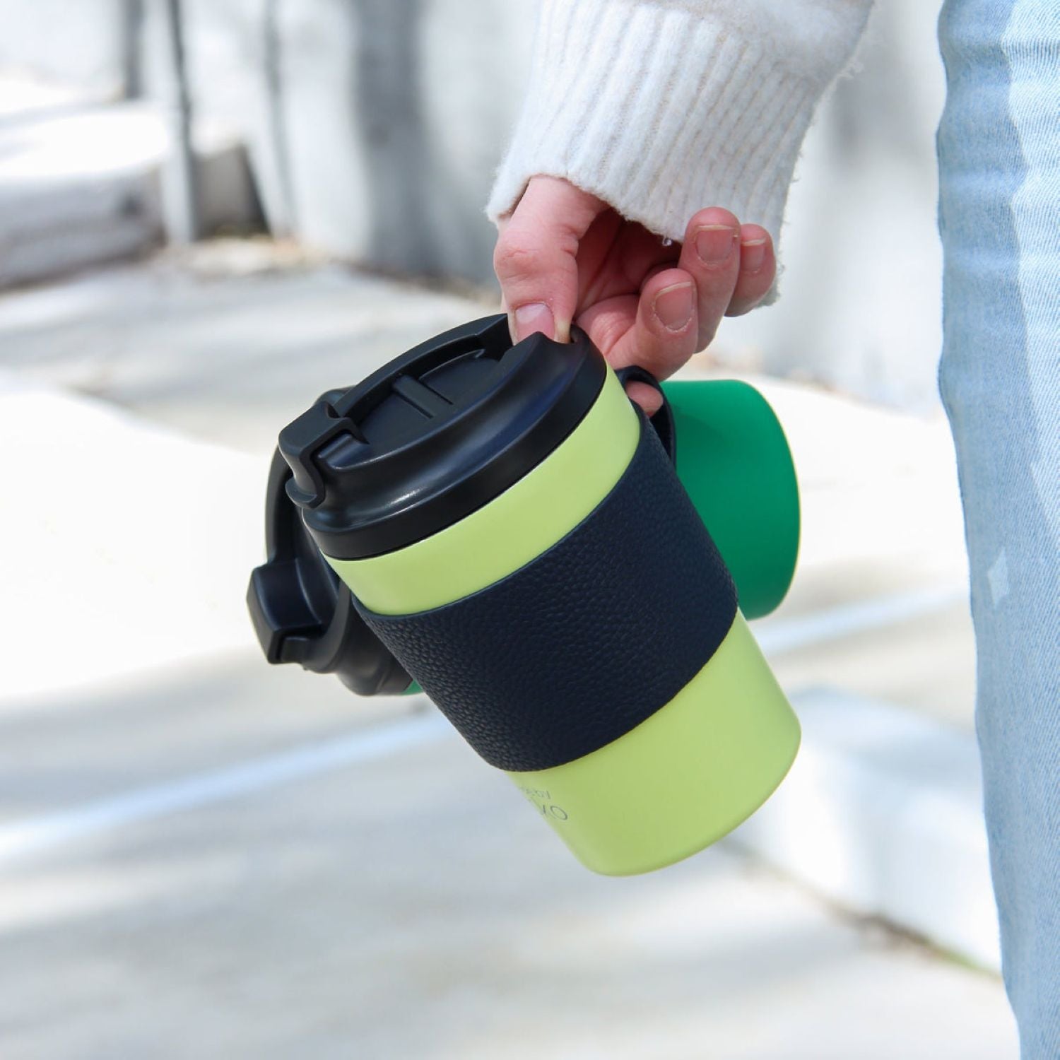 Made By Fressko Camino 12oz / Grande 16oz Cup Sleeve - Navy