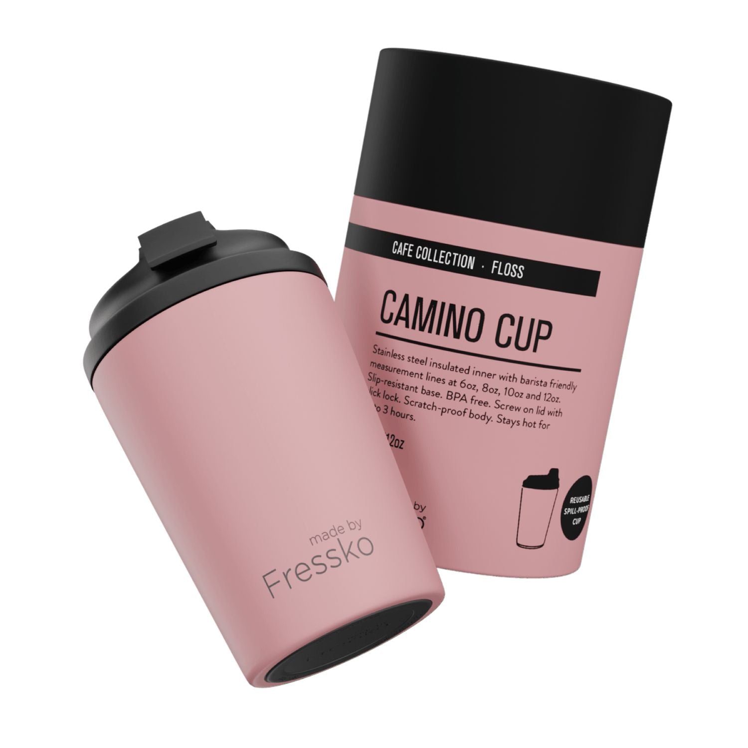 Made By Fressko Camino 12oz Insulated Stainless Steel Cup - Floss