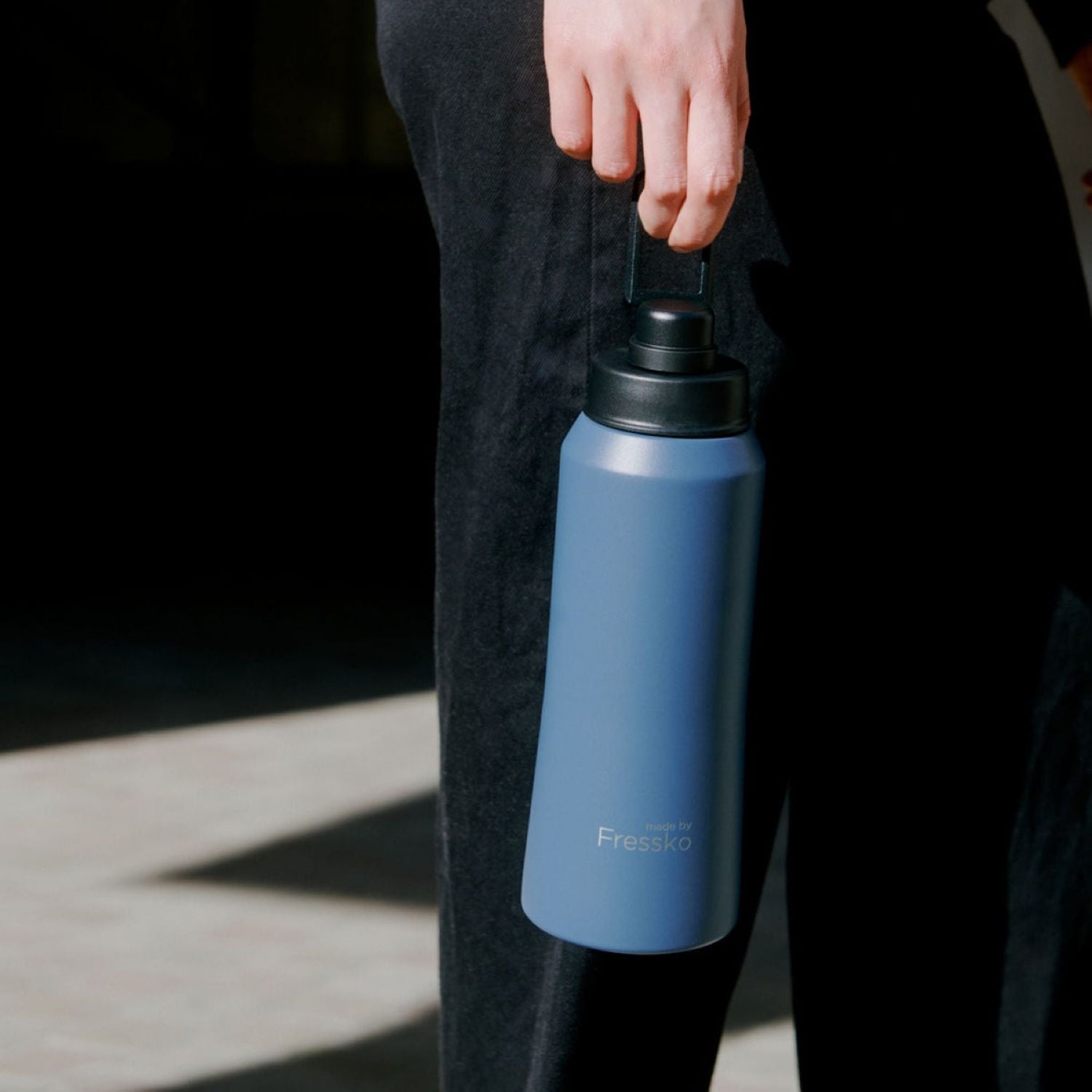 Made By Fressko Core 34oz Insulated Stainless Steel Drink Bottle - Denim