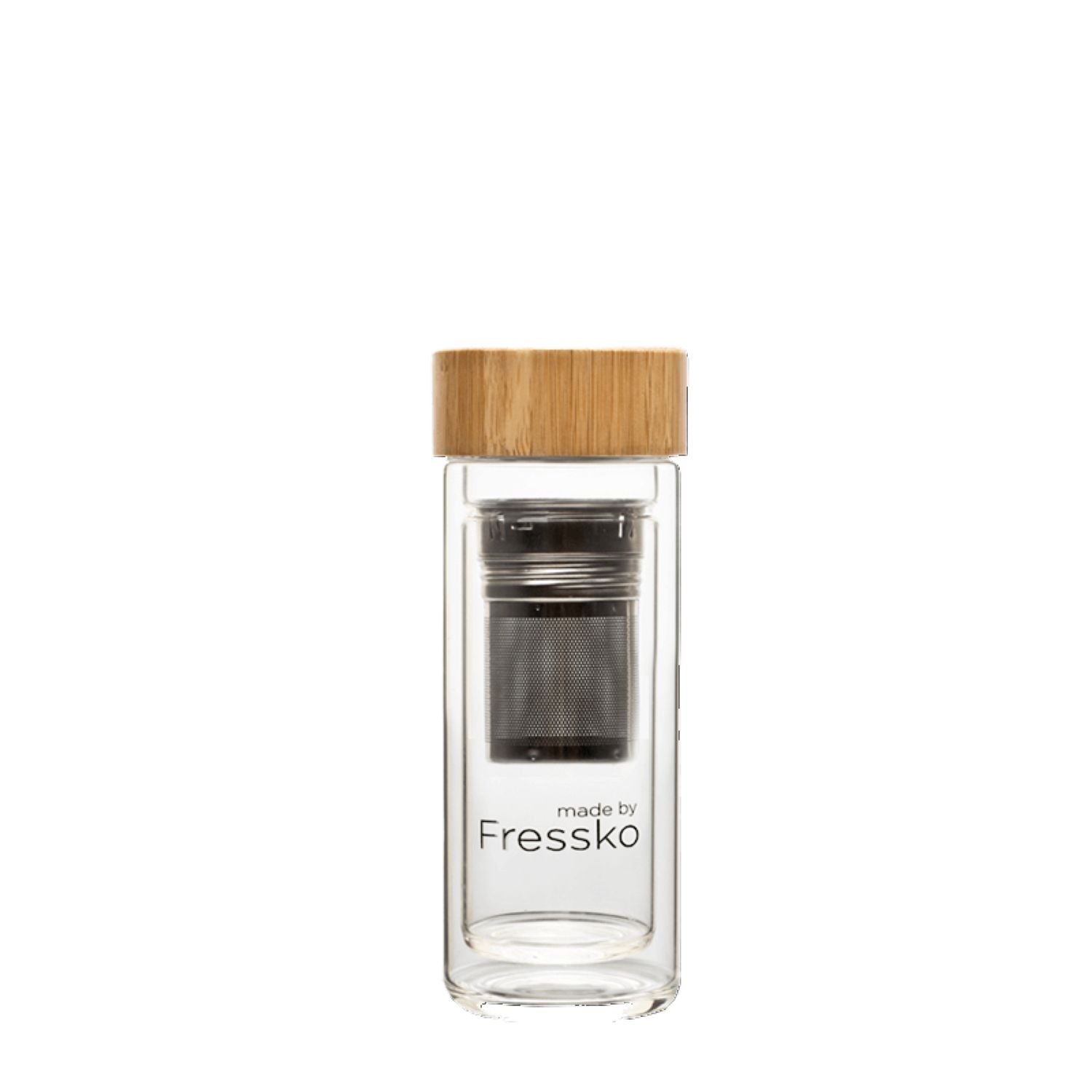 Made By Fressko Rise 10oz Infuser Glass Flask - Clear