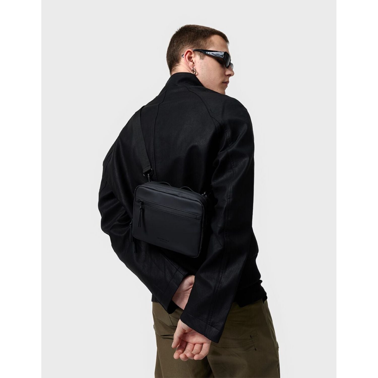 Gaston Luga Dash Box Bag - Black