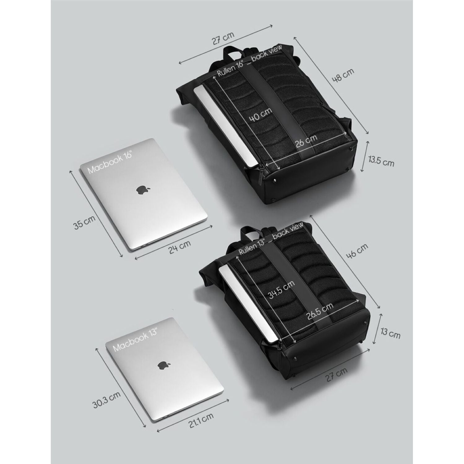 Gaston Luga Rullen Backpack 16" - Olive / Black