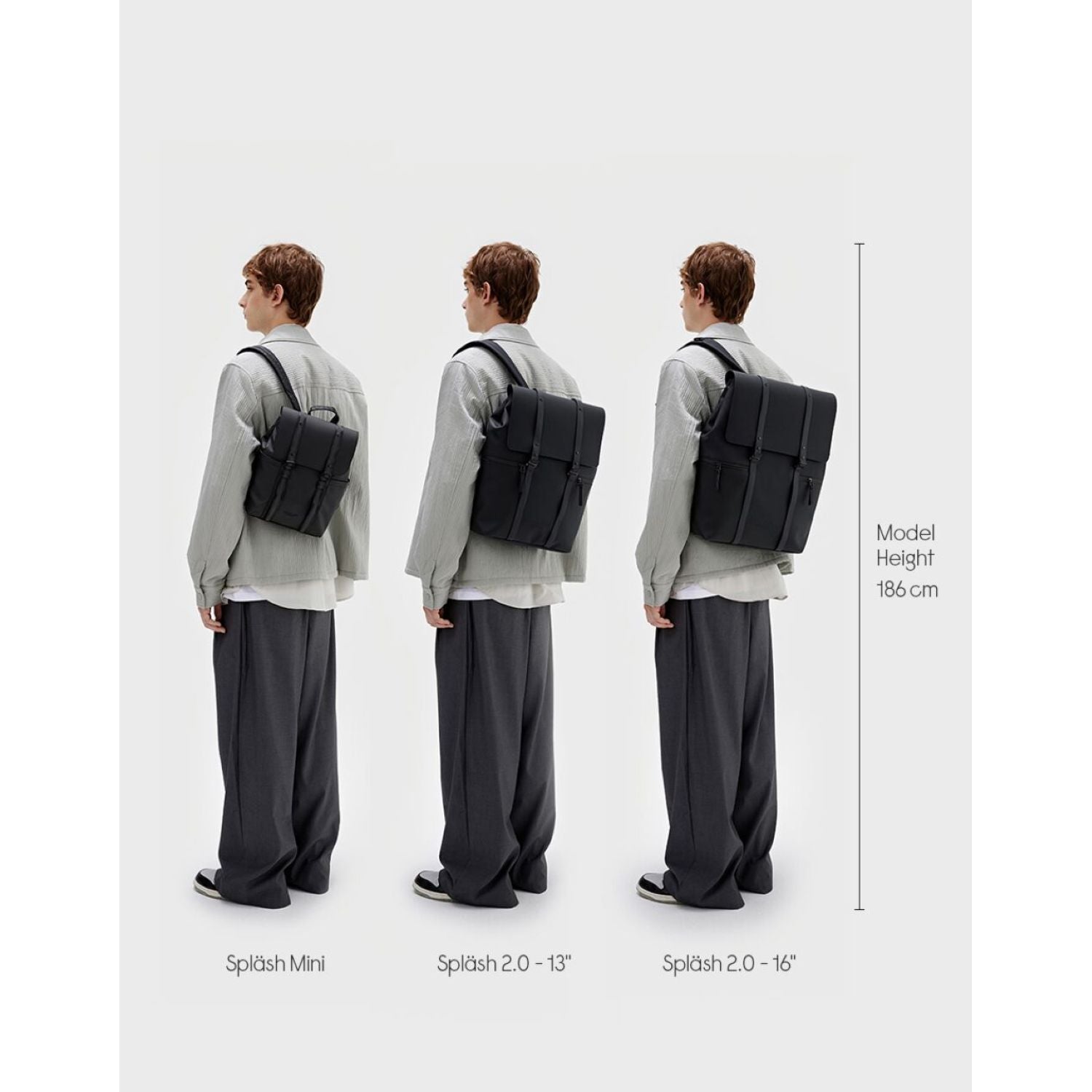 Gaston Luga Splash Backpack 2.0 13" - Dark Blue