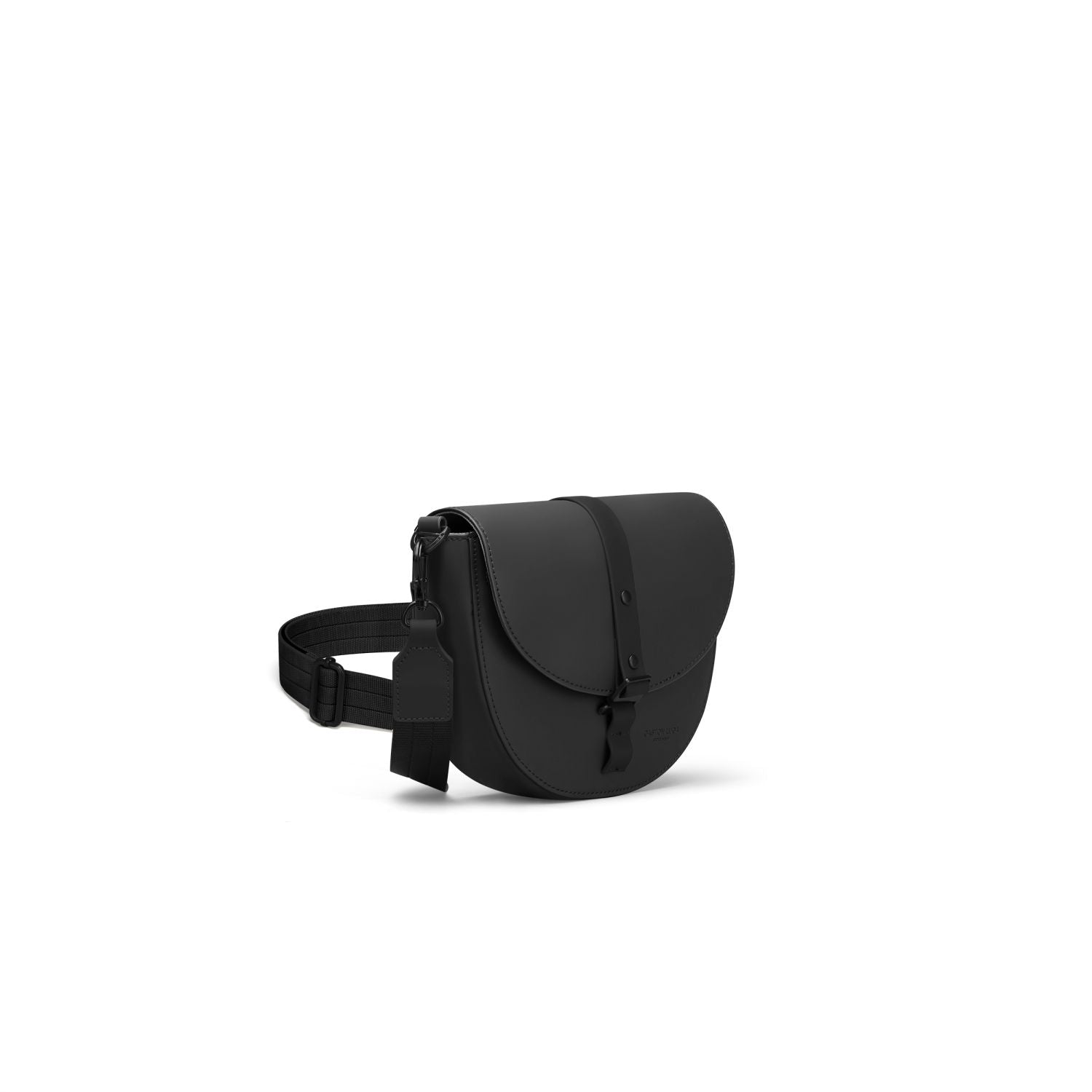 Gaston Luga Splash Moon Crossbody Bag - Black