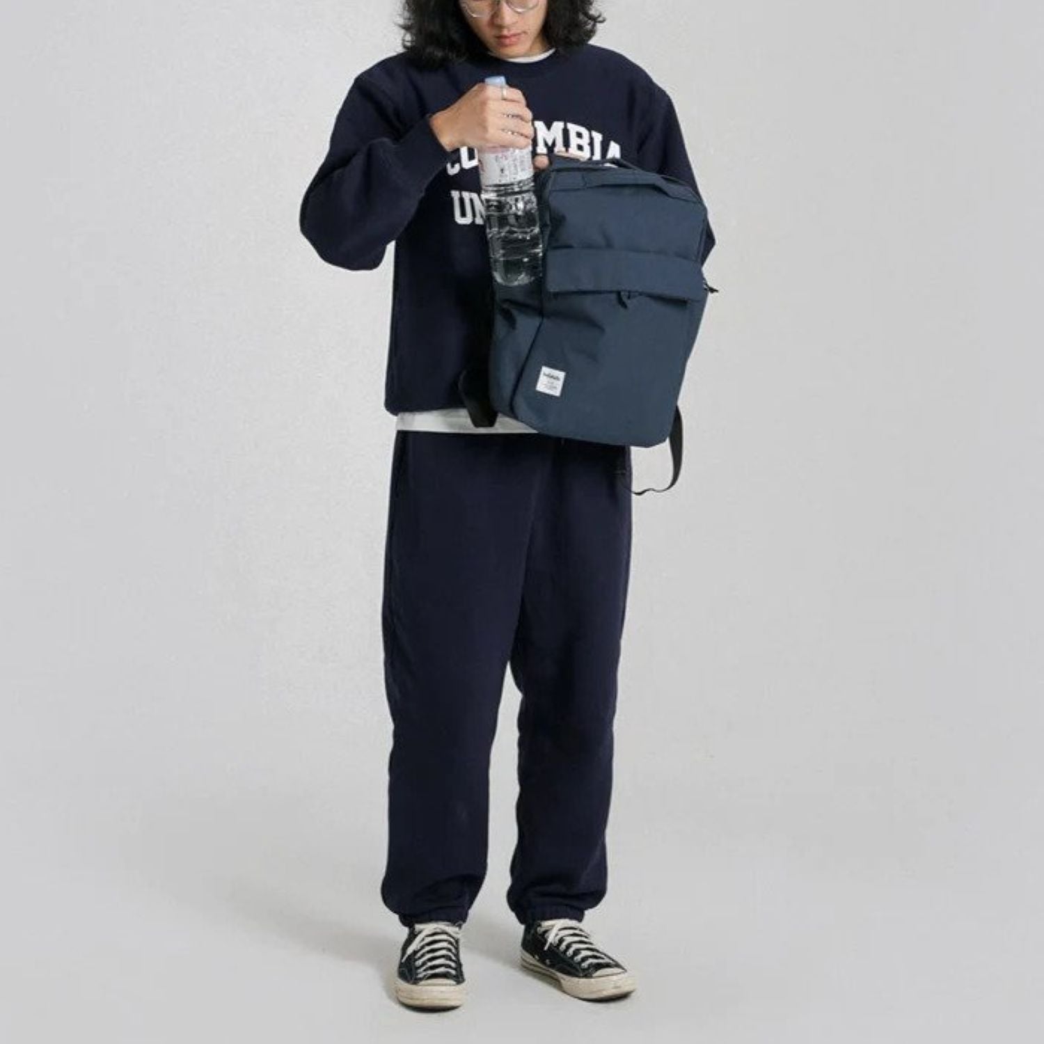 Hellolulu Carter Backpack Recycled (Dark Sapphire)