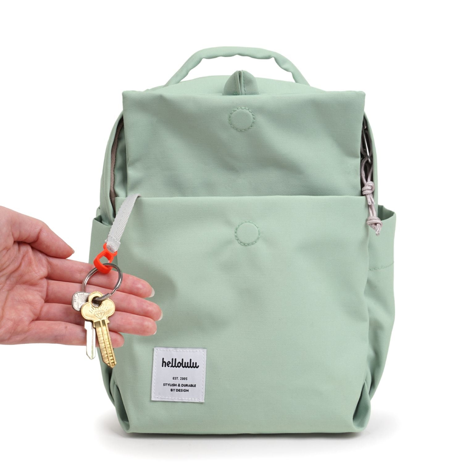 Hellolulu Carter Jr. Mini Daypack Recycled (Mint Green)