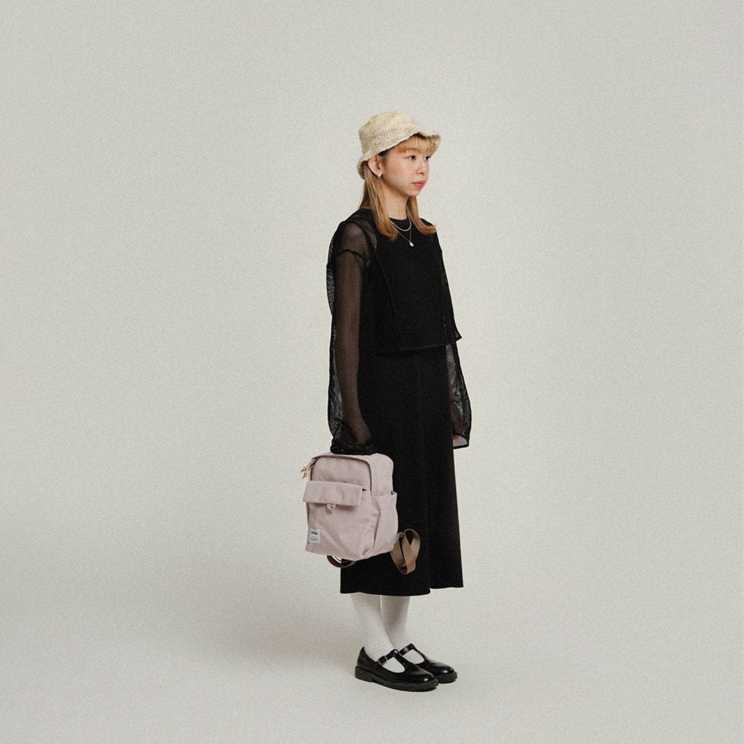 Hellolulu Carter Jr. Mini Daypack Recycled (Pink Bean)