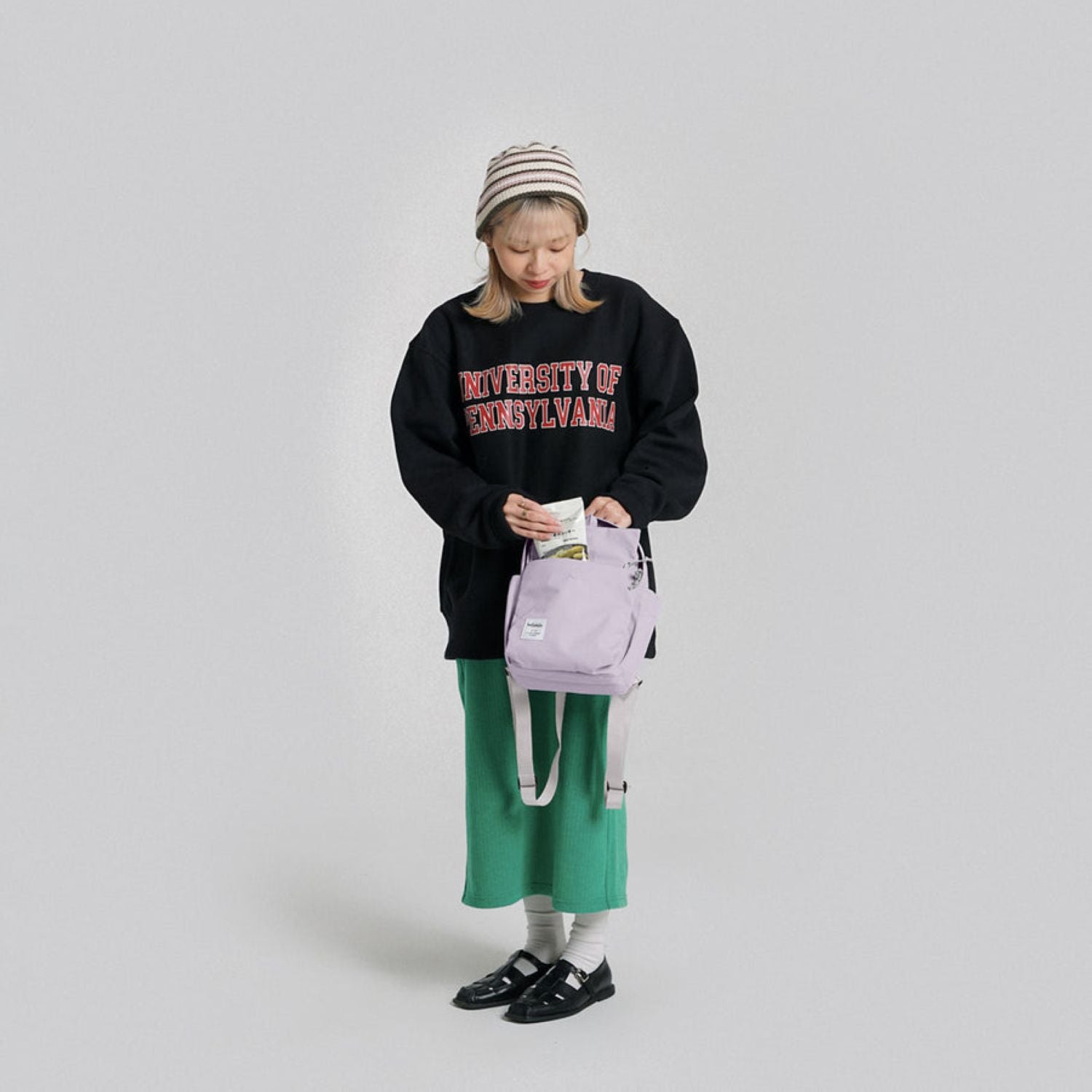 Hellolulu Carter Jr. Mini Daypack Recycled (Soap Purple)