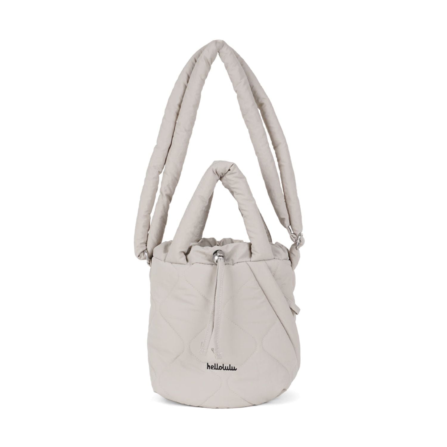 Hellolulu Clio 2 Sided Shoulder Bag S (Silver Birch)