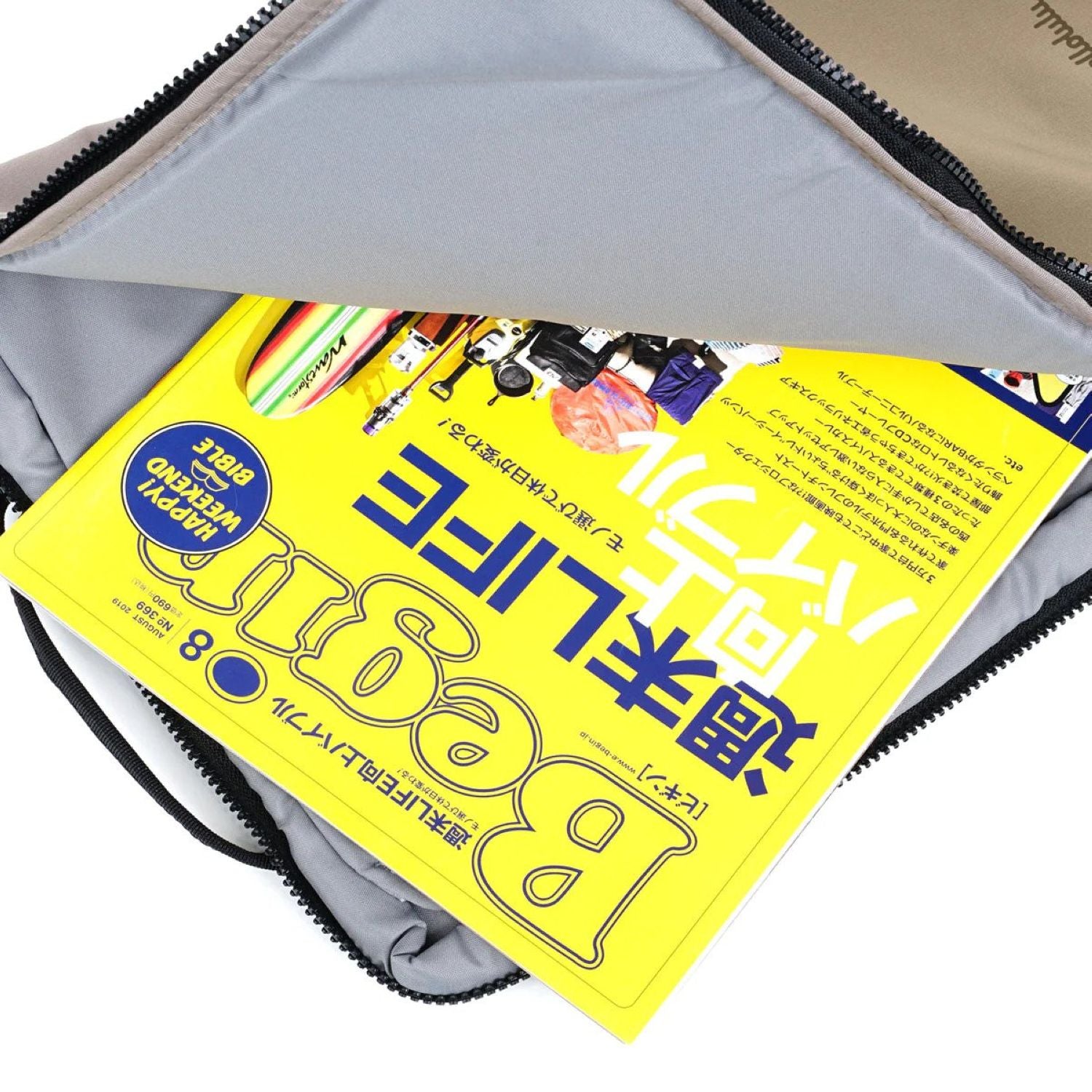 Hellolulu Erle 3-Way Laptop Sleeve Case 13" Recycled (Pastel Khaki)