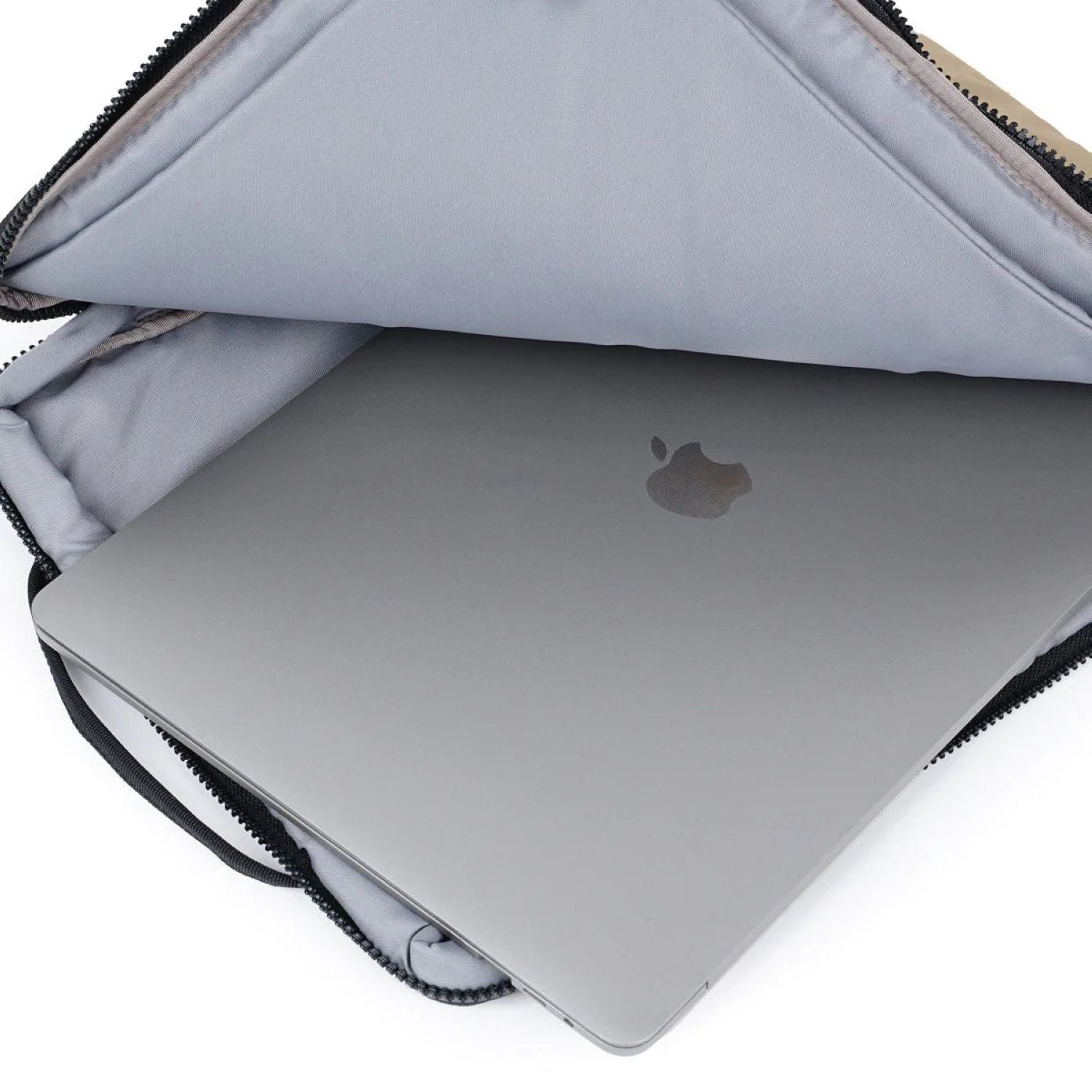 Hellolulu Erle 3-Way Laptop Sleeve Case 13" Recycled (Pastel Khaki)
