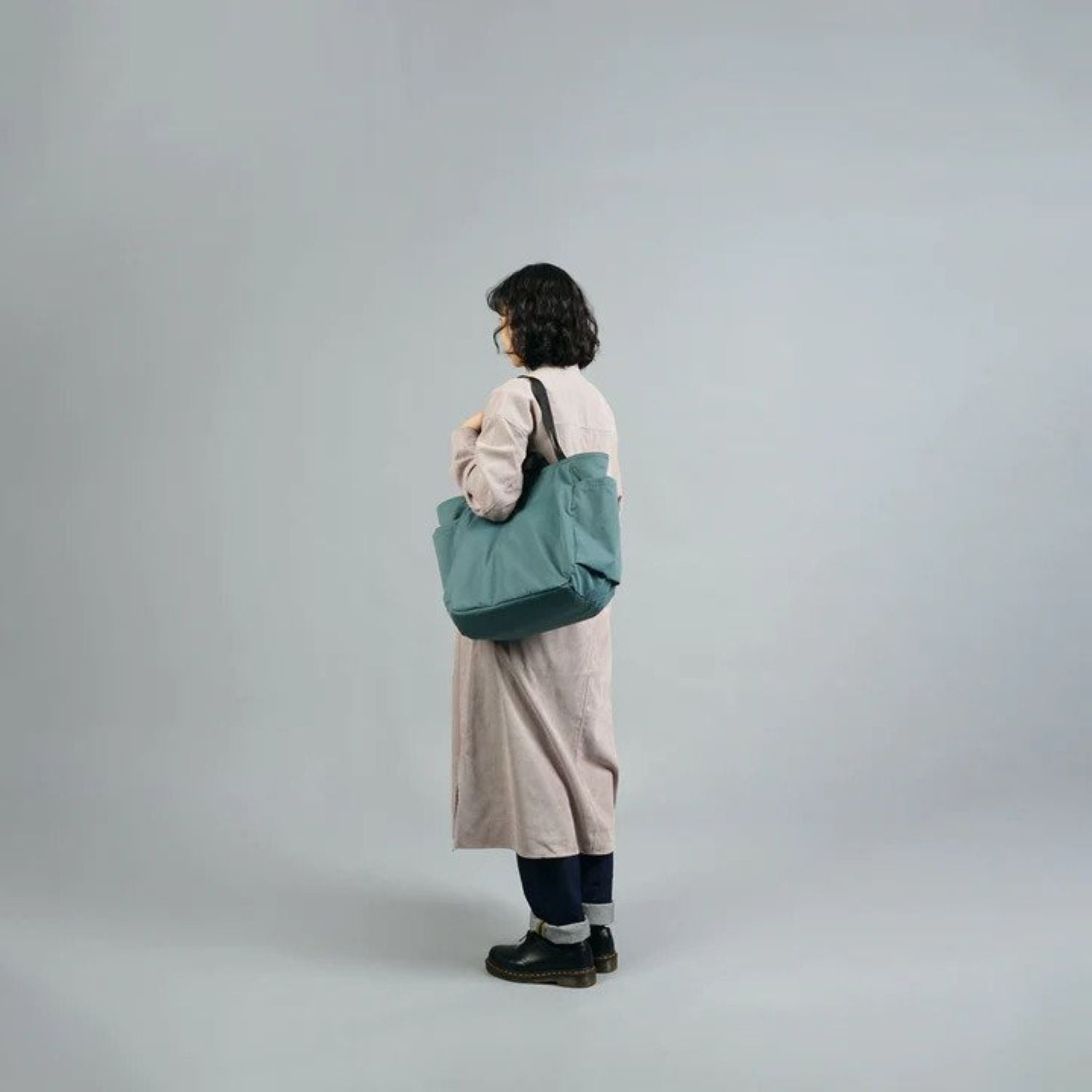 Hellolulu Jake Double Sided 2 Way Tote Recycled (Ultra Black/Shaded Spruce)