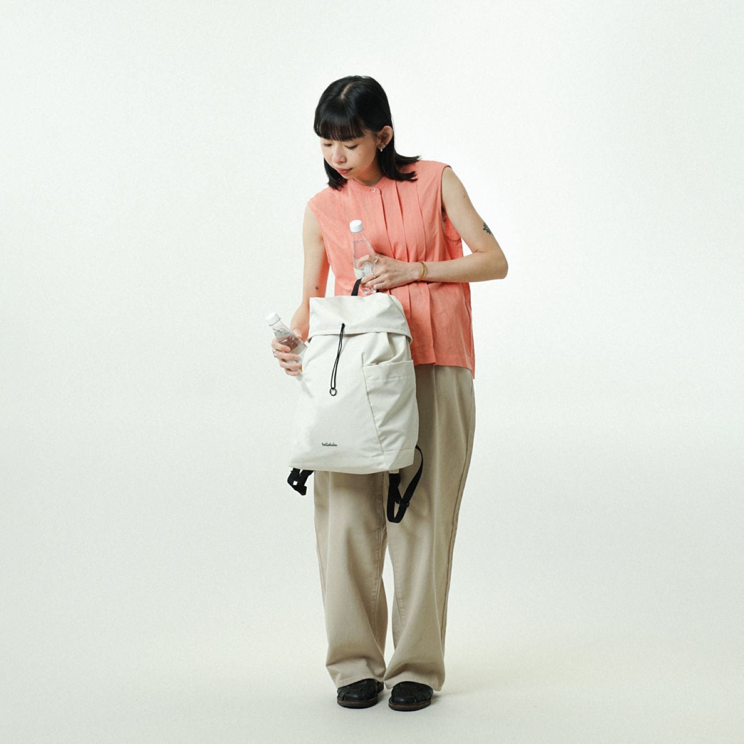 Hellolulu Jesse Day Pack M Recycled (Floral White)