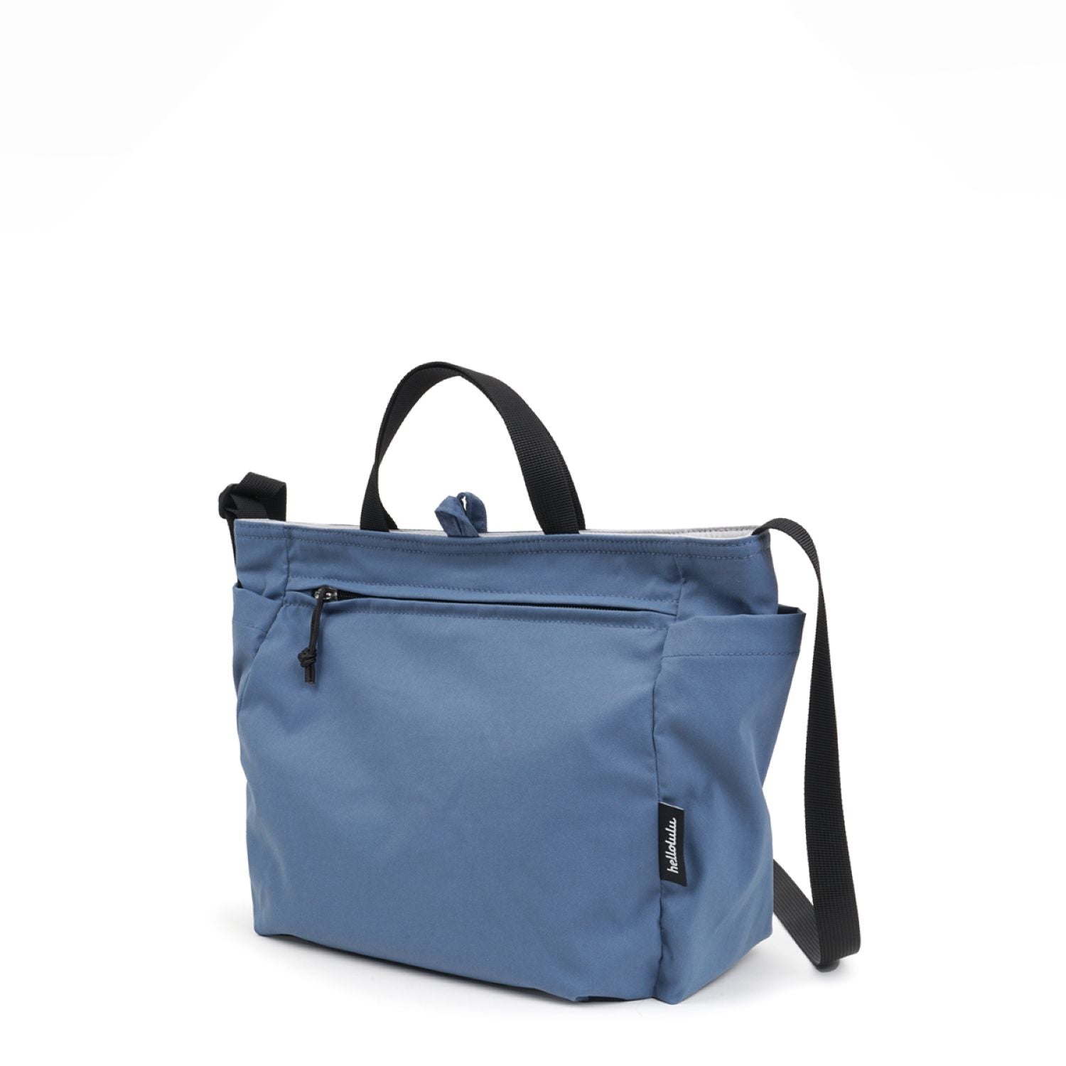 Hellolulu Jolie Double Sided 2 Way Shoulder Bag Recycled (Cloudy Gray/Classic Blue)