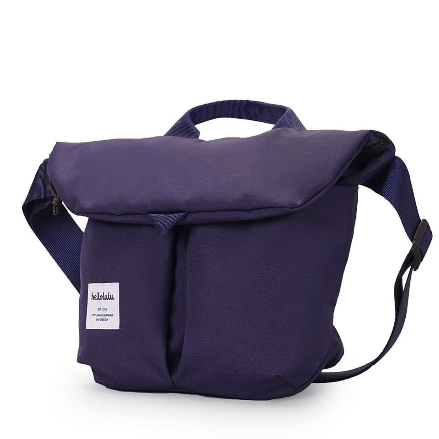 Hellolulu Kasen Shoulder Bag (Dark Blue)