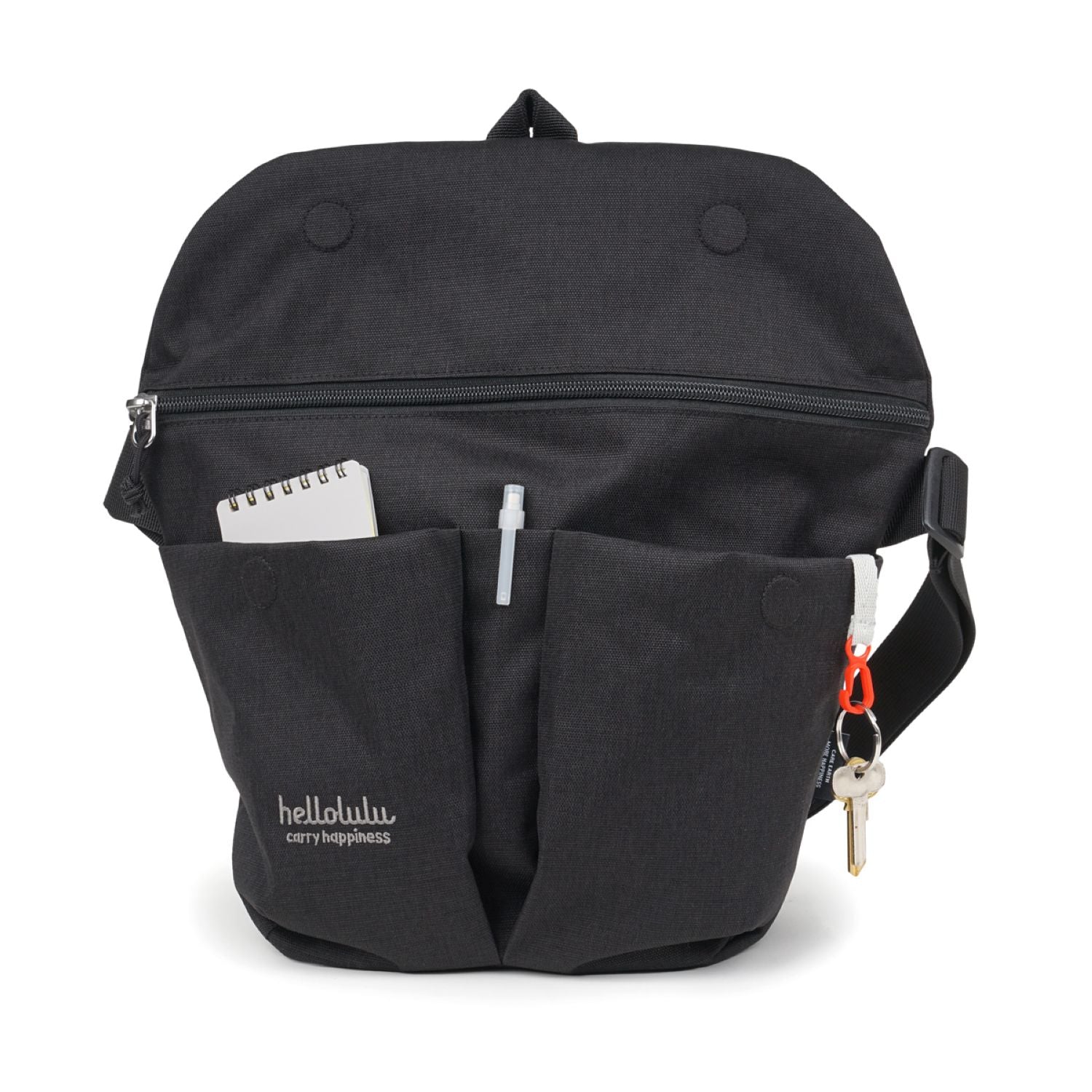 Hellolulu Kasen Shoulder Bag Recycled (Black)