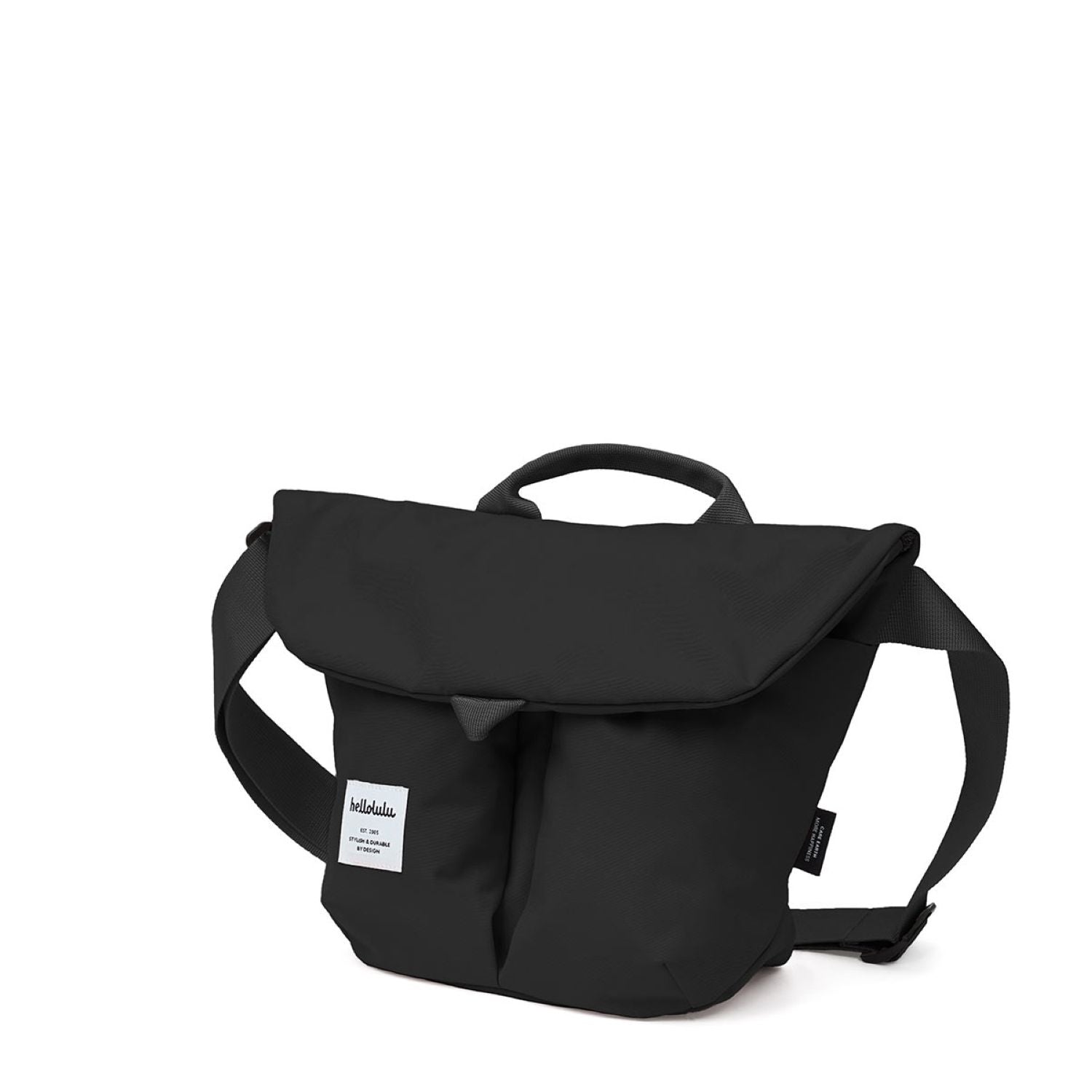 Hellolulu Kasen Shoulder Bag Recycled (Flat Black)