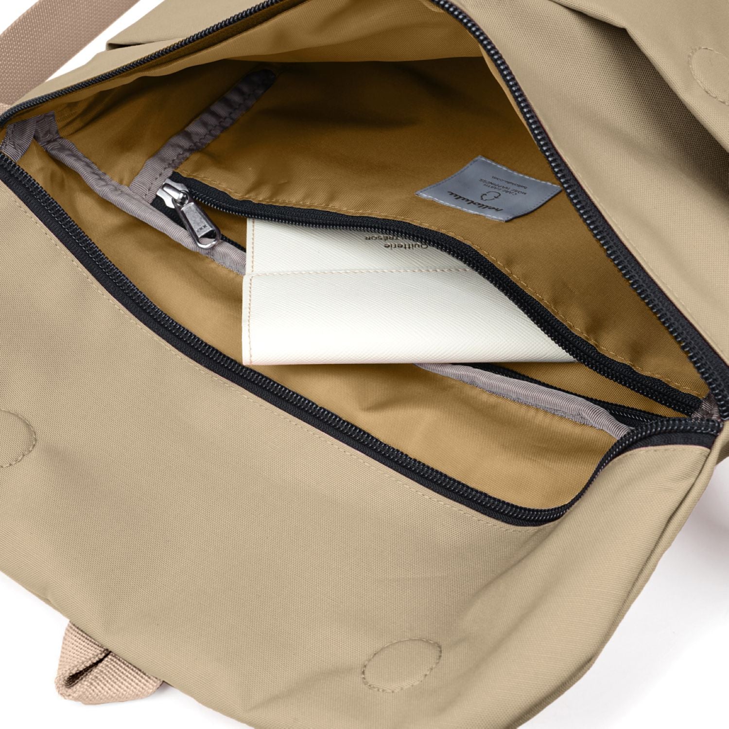 Hellolulu Kasen Shoulder Bag Recycled (Fog Khaki)