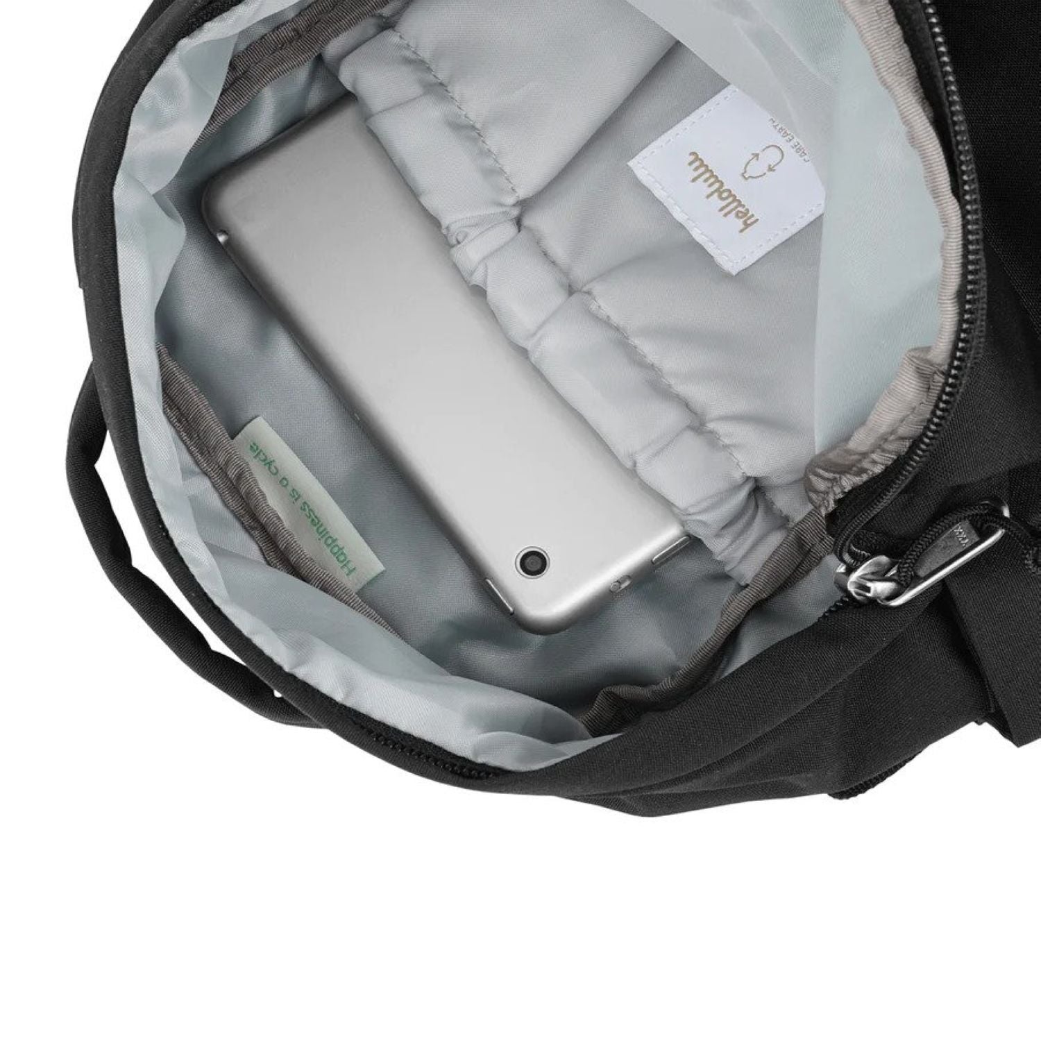 Hellolulu Mini Carter Backpack Recycled (Flat Black)