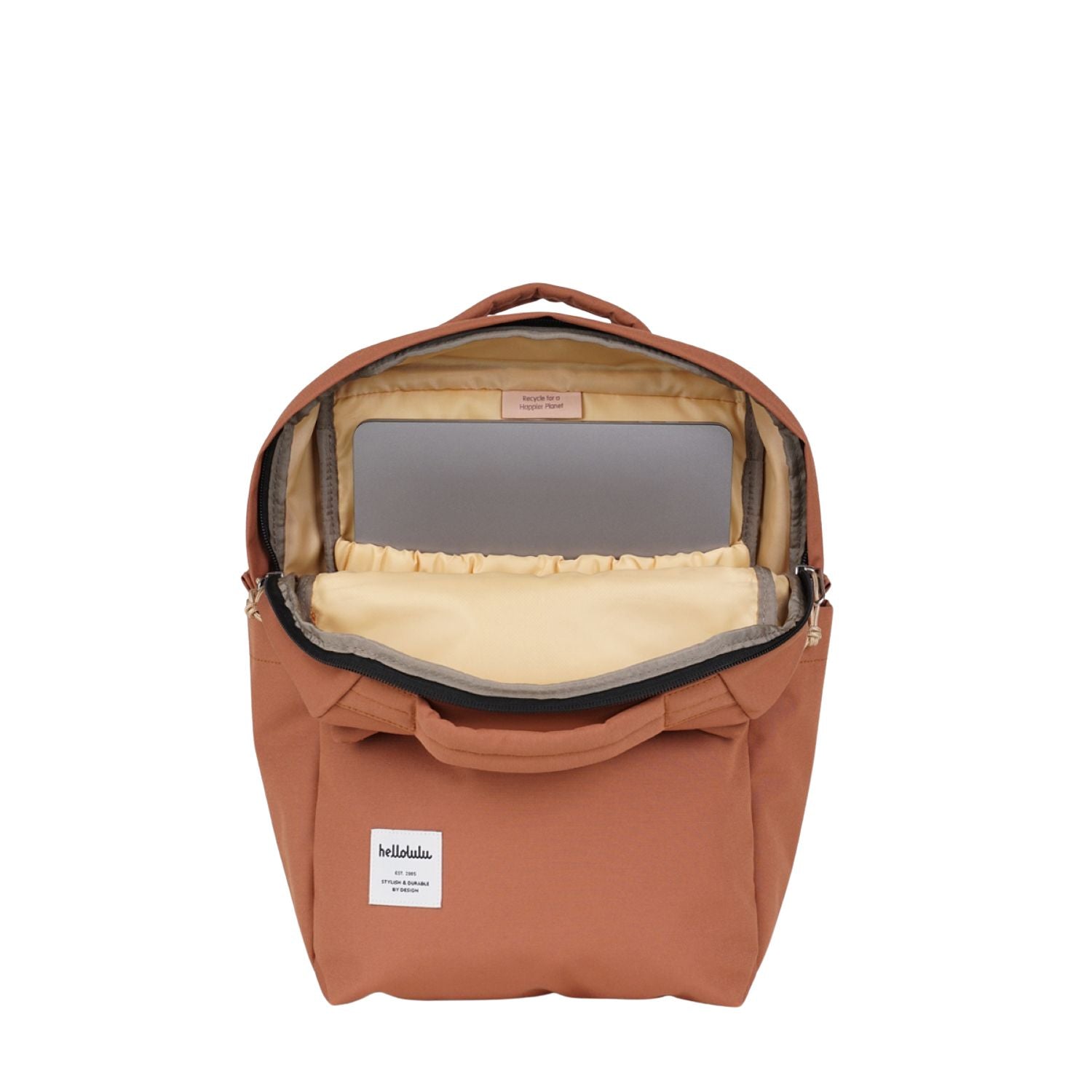 Hellolulu Mini Carter Backpack Recycled (Russet Brown)