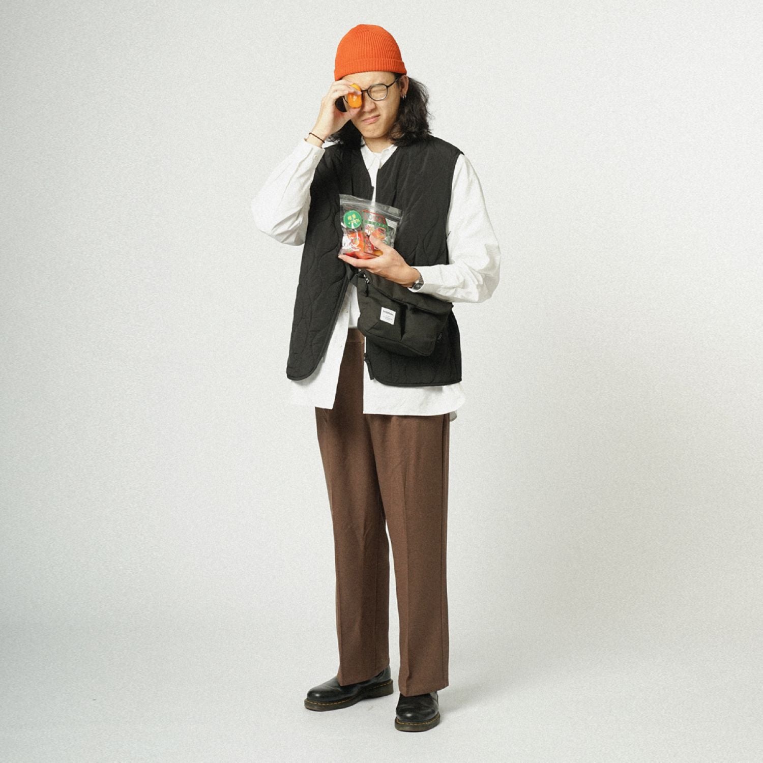 Hellolulu Mini Kasen Shoulder Bag Recycled (Flat Black)