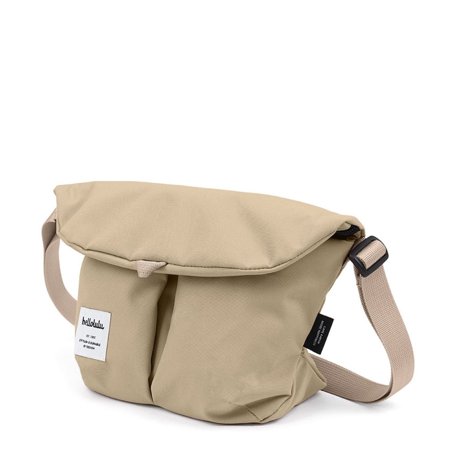 Hellolulu Mini Kasen Shoulder Bag Recycled (Fog Khaki)