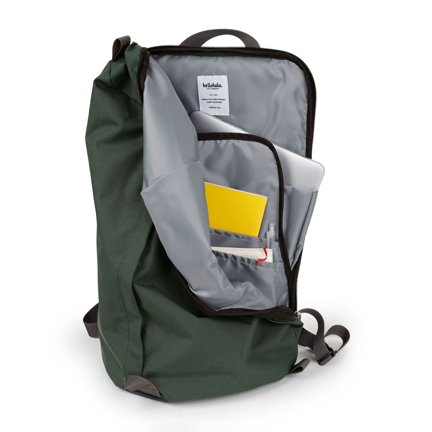 Hellolulu Nash Daily Rucksack (Basil Green)