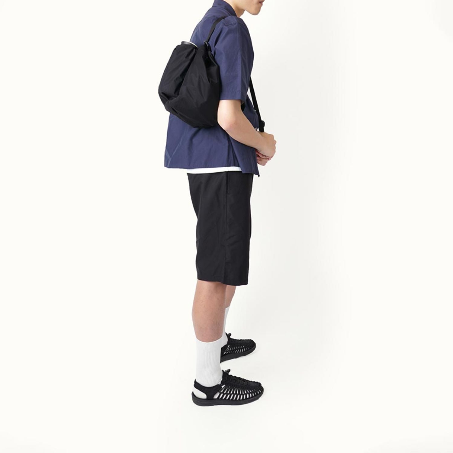 Hellolulu Rea Daily Duo Shoulder Bag S (Black Onyx)