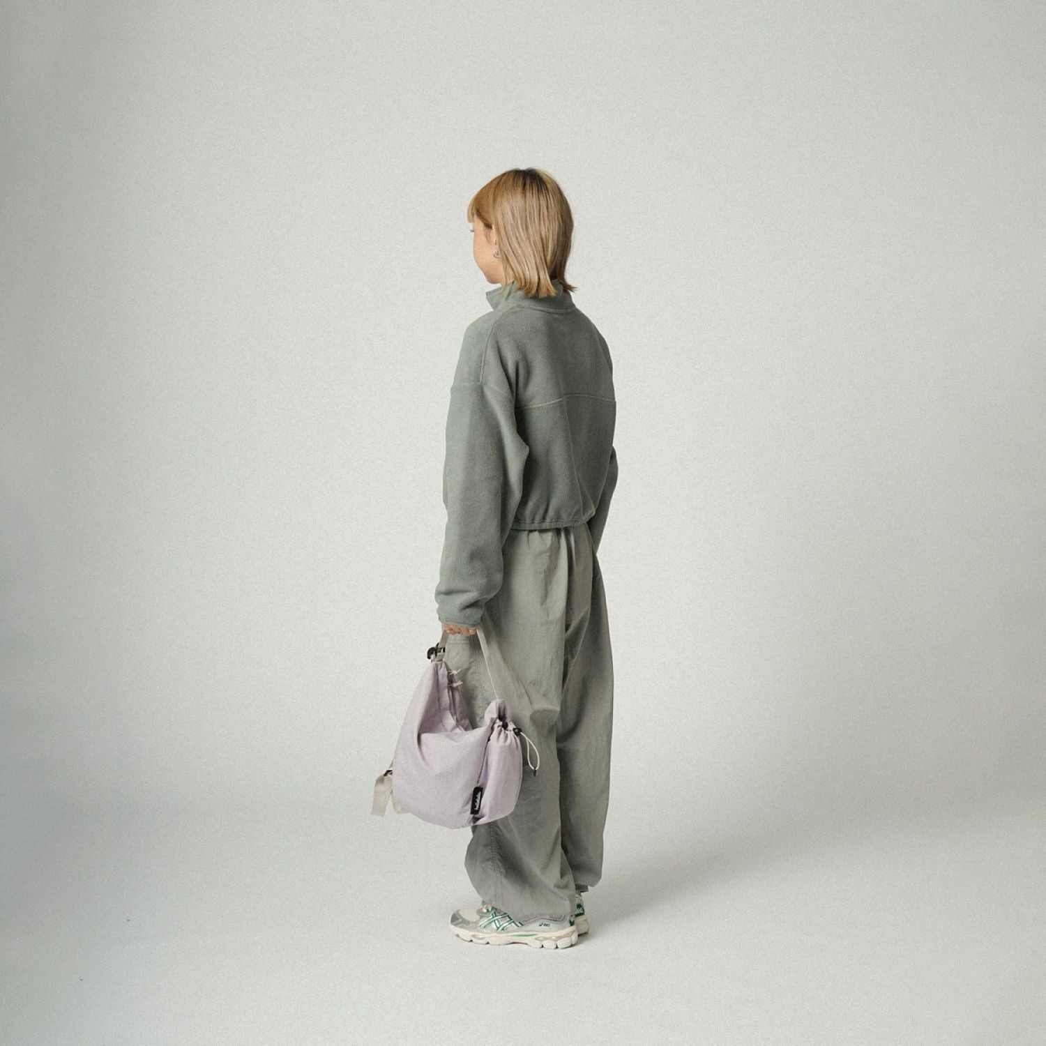 Hellolulu Rea Daily Duo Shoulder Bag (S) (Light Purple)