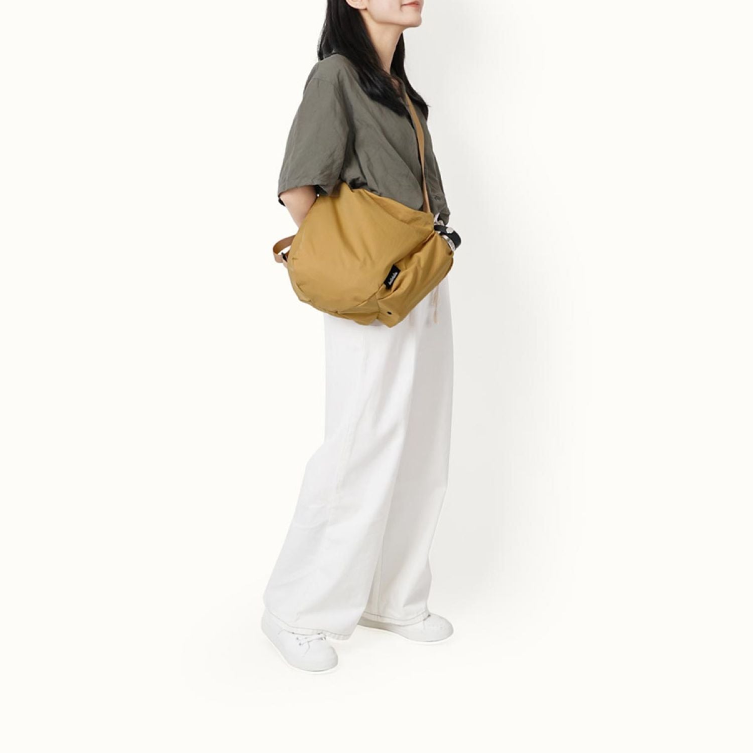 Hellolulu Rea Daily Duo Shoulder Bag S (Light Walnut)