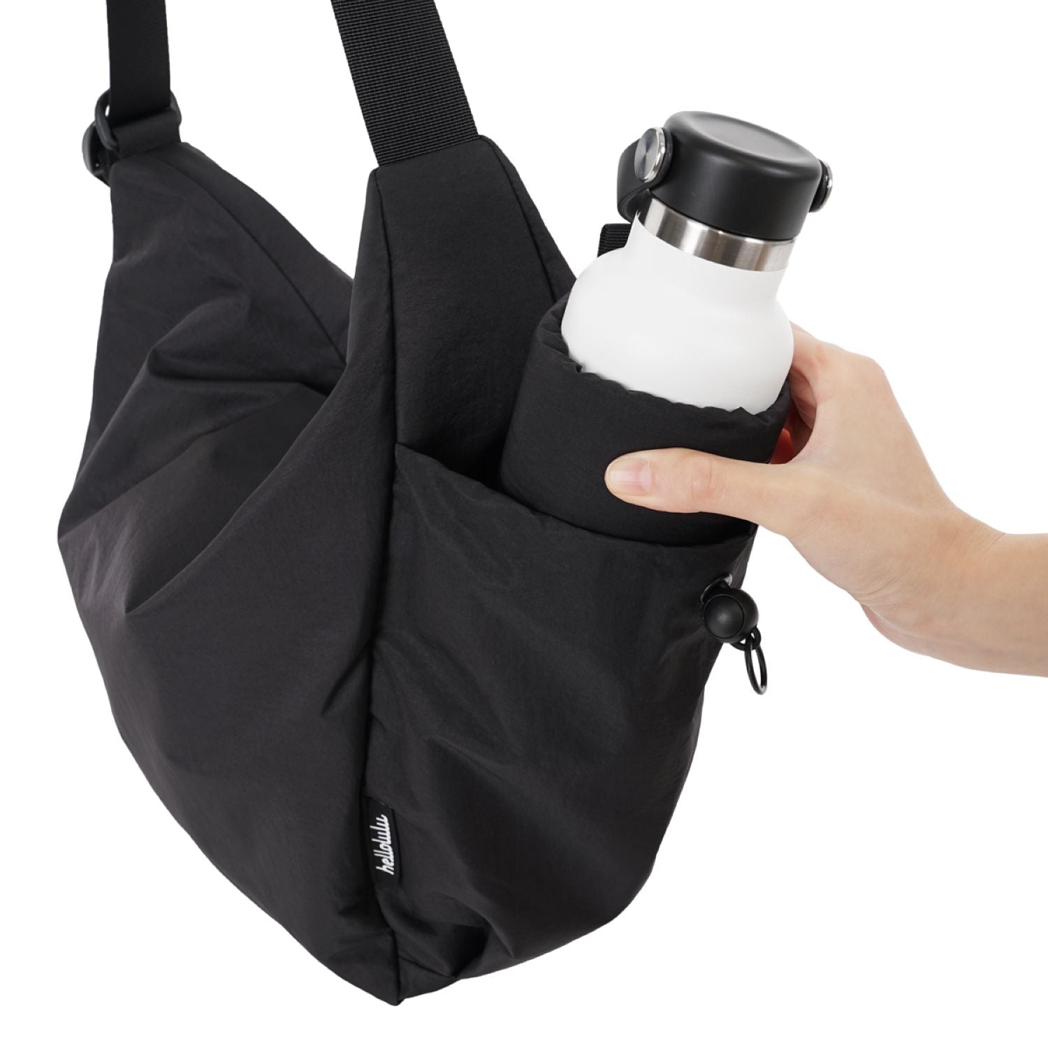 Hellolulu Reese Daily Duo Shoulder Bag (Black Onyx)