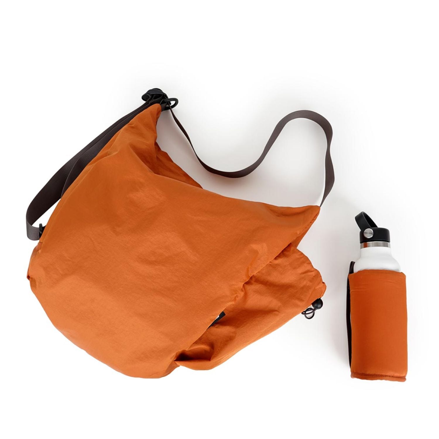 Hellolulu Reese Daily Duo Shoulder Bag (Burnt Orange)