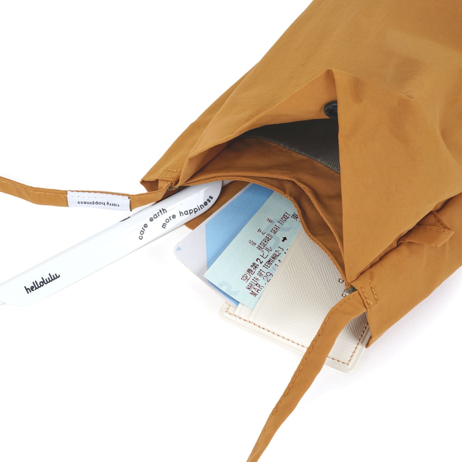 Hellolulu Tom Easy Purse (Toffee)