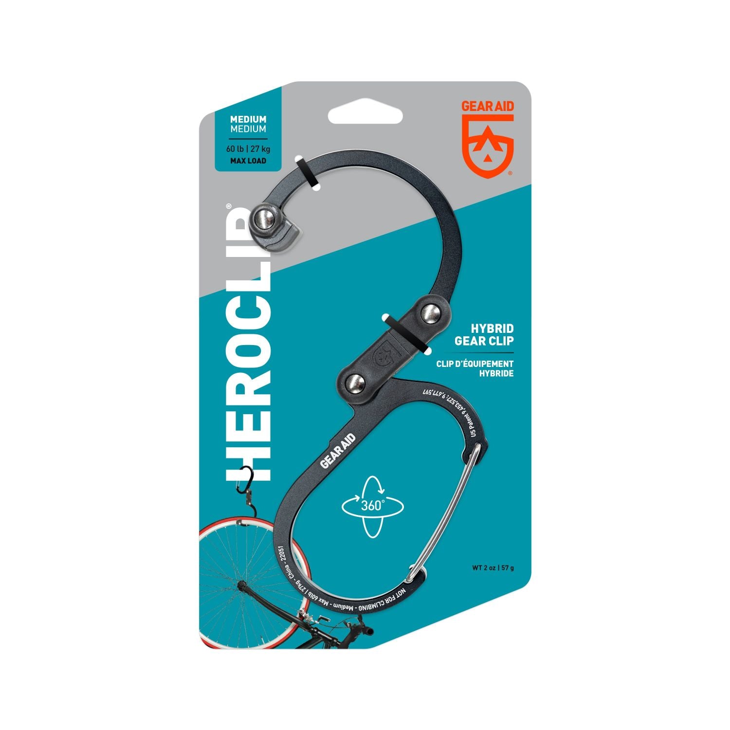 Heroclip Carabiner Medium - Nav Green