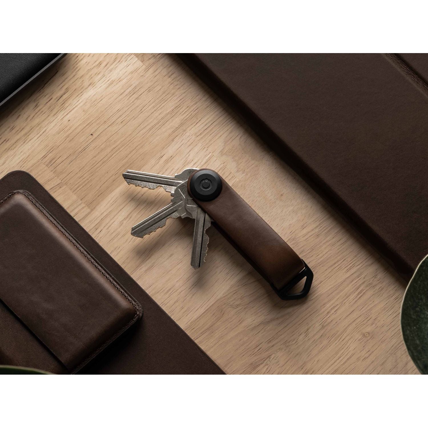 Orbitkey Hybrid Leather Key Organiser (Acorn)