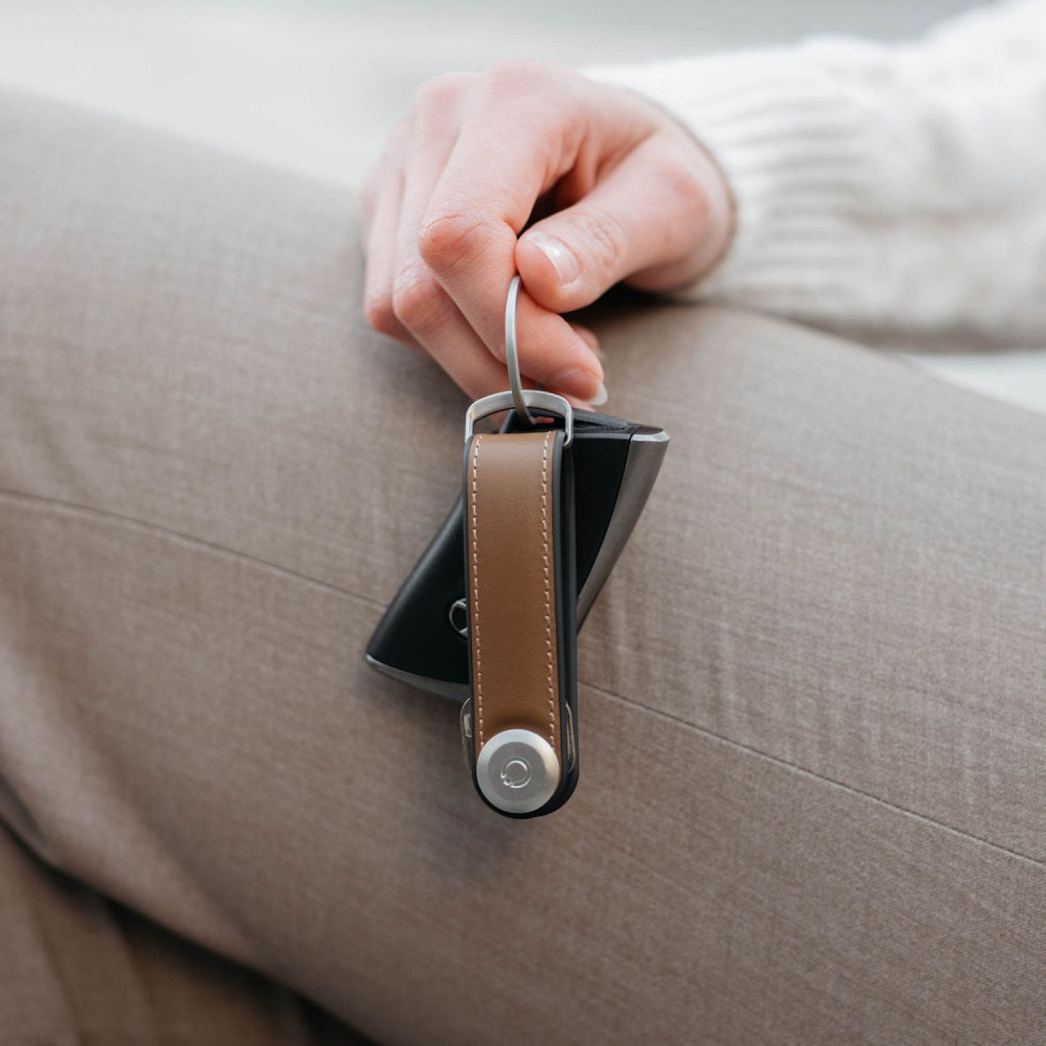 Orbitkey Hybrid Leather Key Organiser (Acorn)