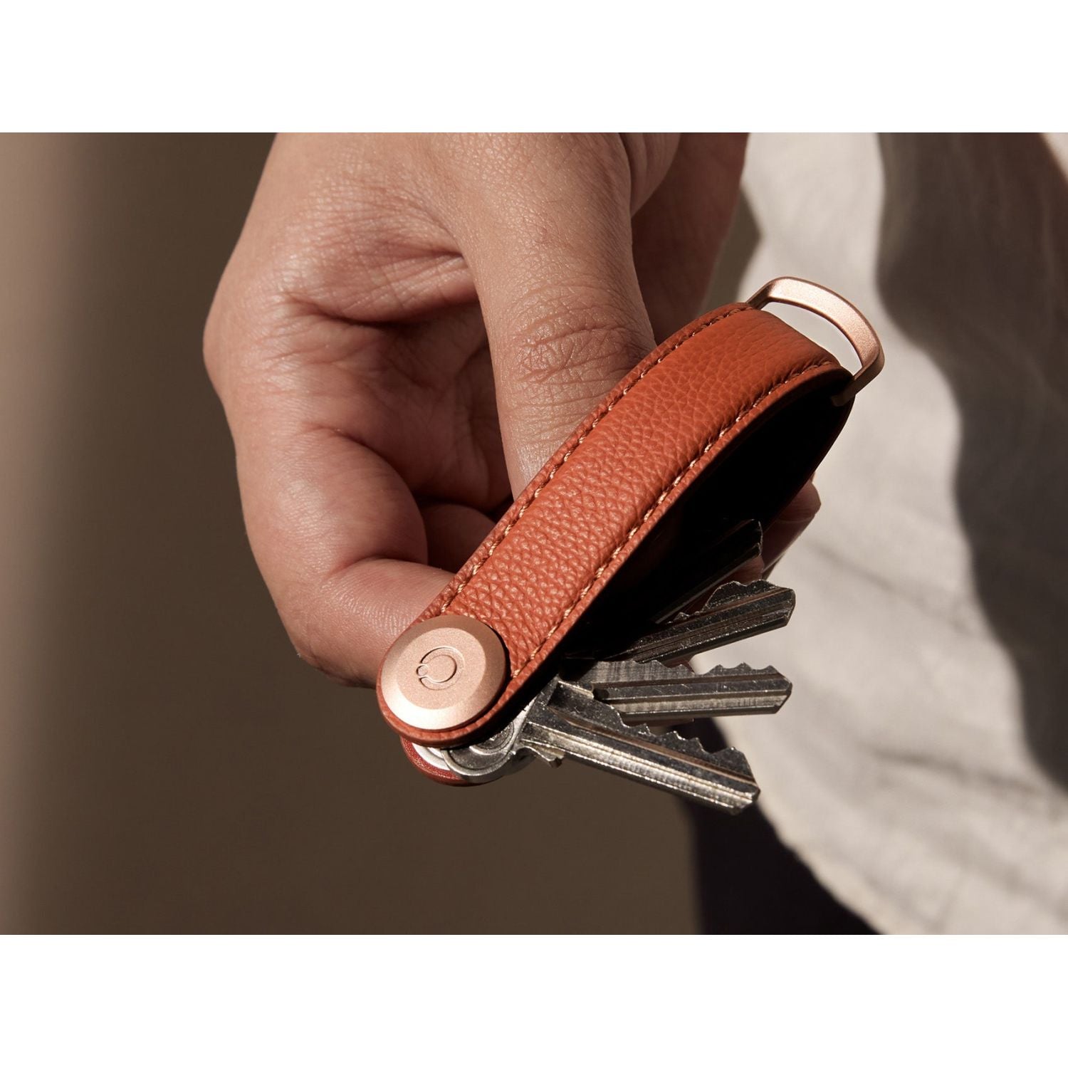 Orbitkey Hybrid Leather Key Organiser (Acorn)